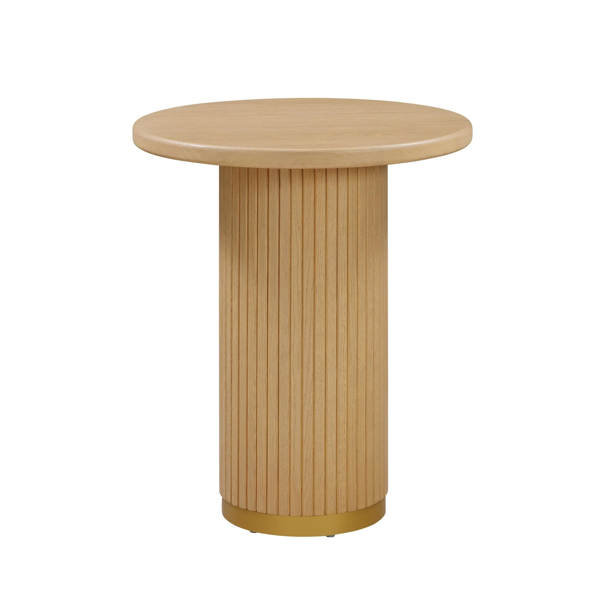Chelsea Natural Oak Wood Entry Table - Image 3