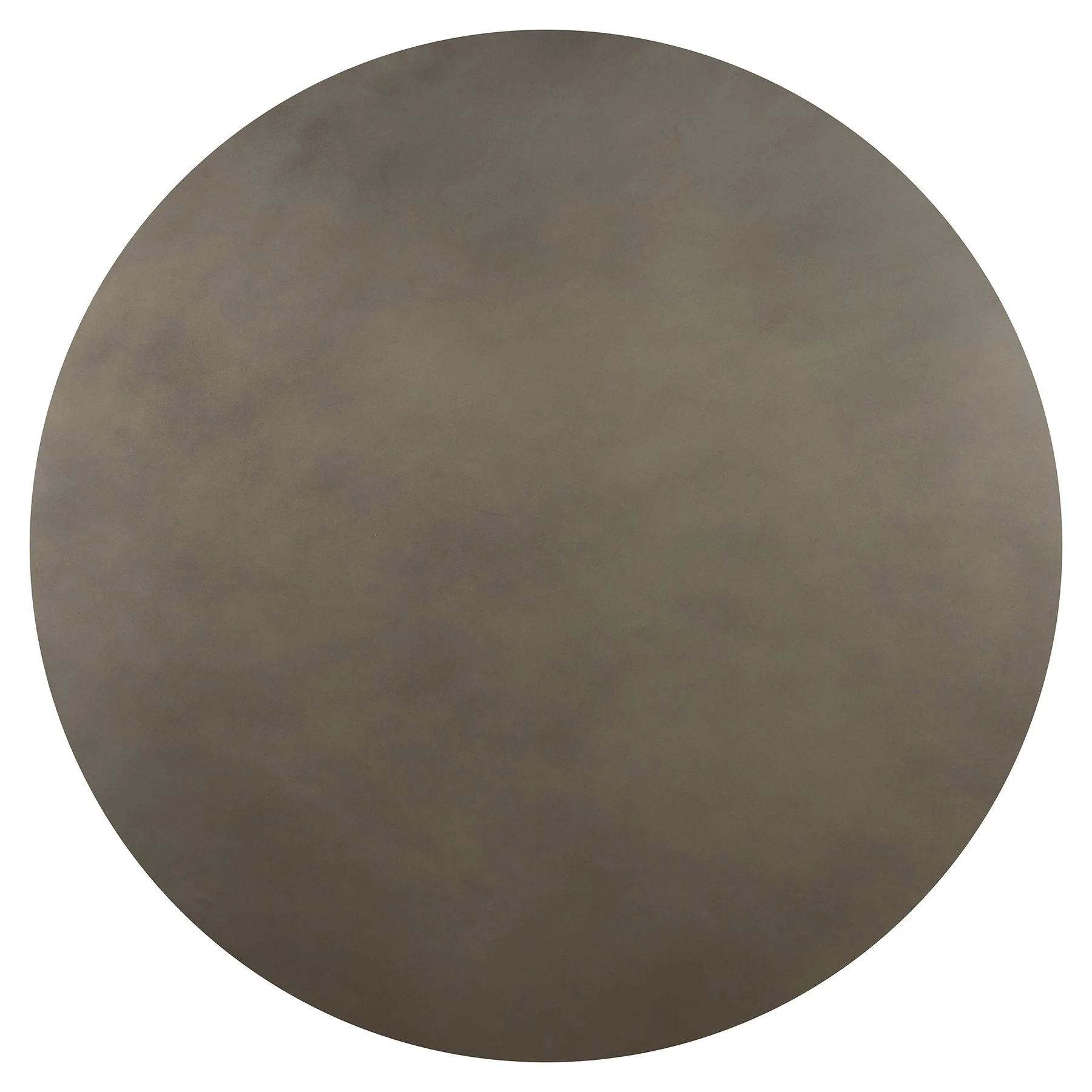 Chester Modern Concrete and Acacia Round Coffee Table - Image 6