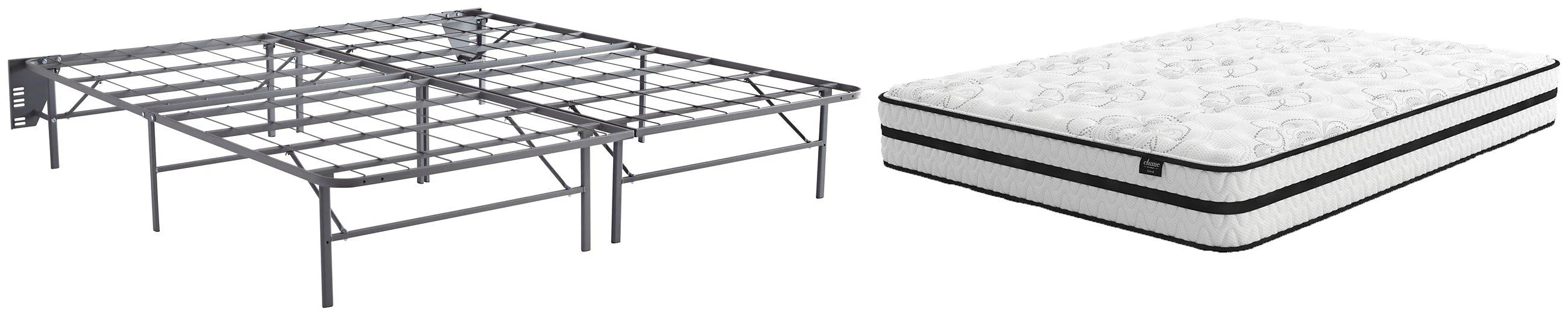 Chime 10 Inch Hybrid 2-Piece Mattress Package - Image 10