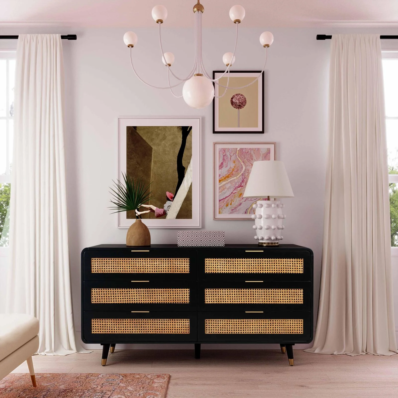 Christine 6 Drawer Dresser - Image 10