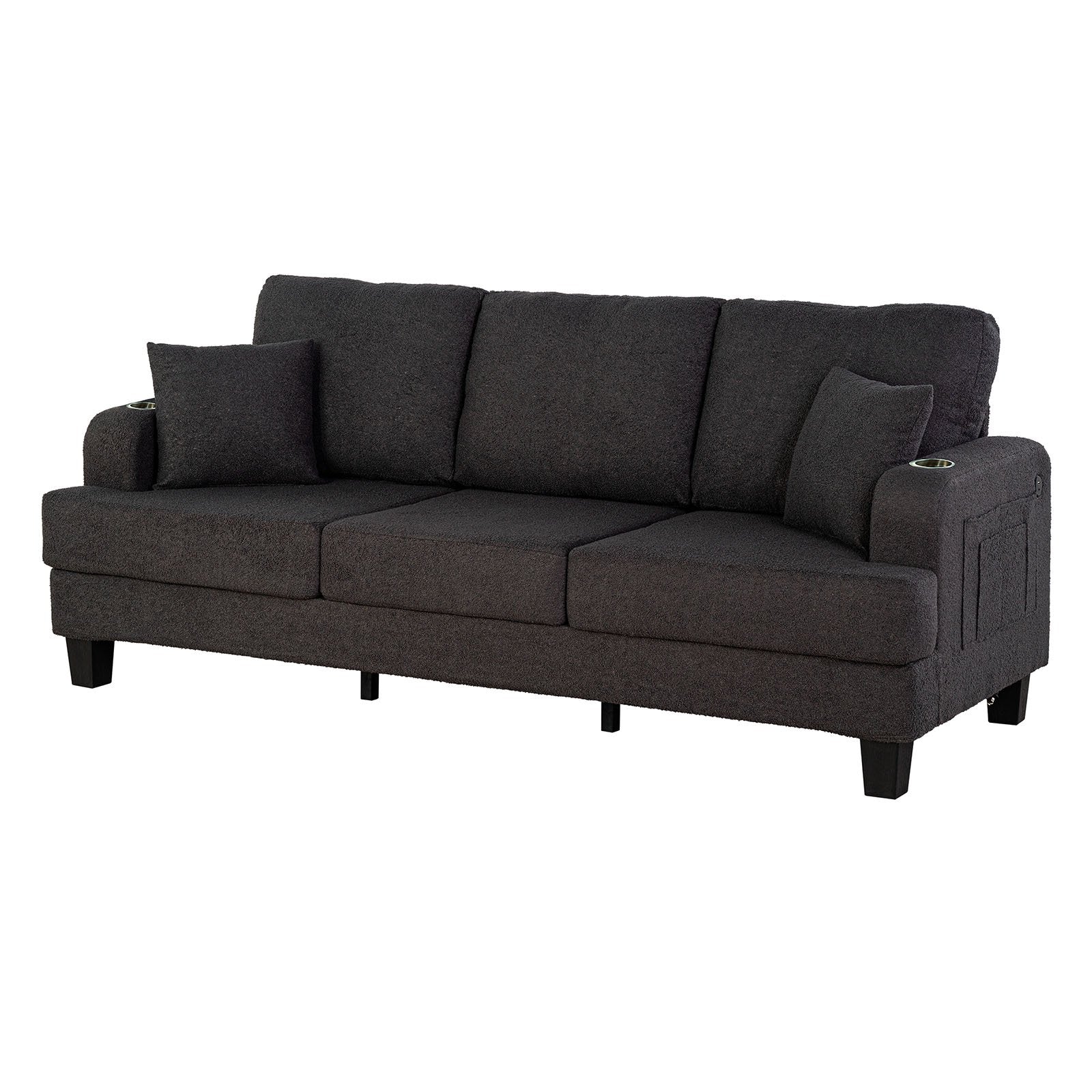 Cinderford Sofa, Dark Gray - Image 3