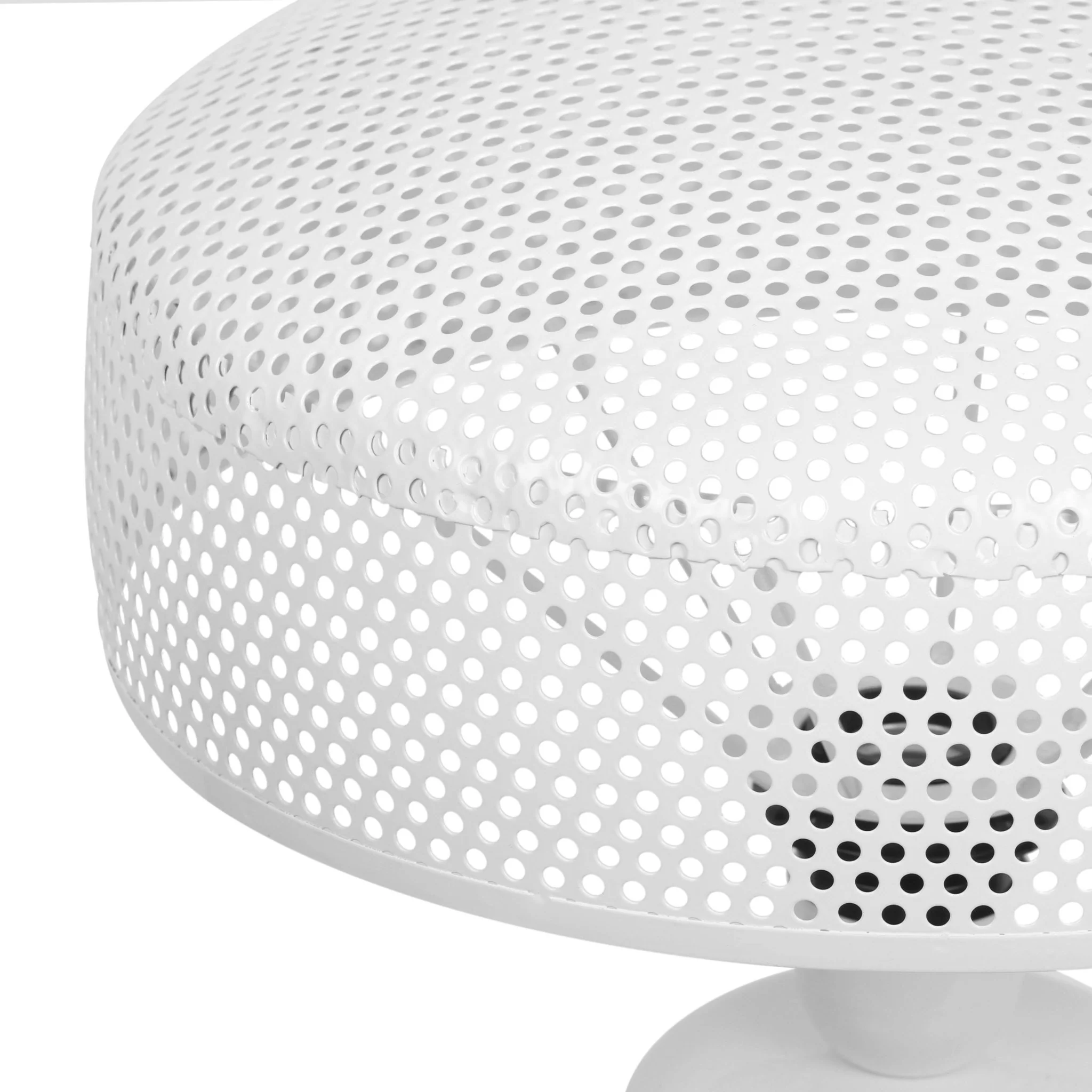 Cindy White Metal Table Lamp - Image 4