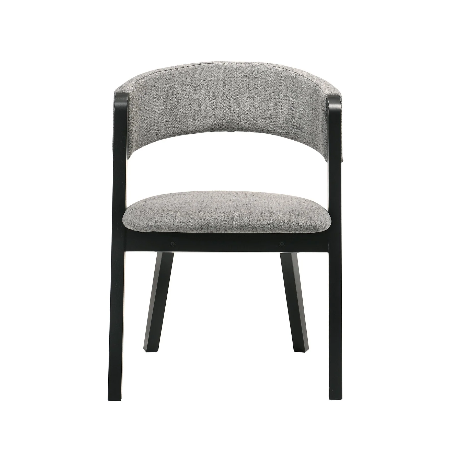 Cirque and Rowan 5 Piece Black Round Dining Set - Image 3