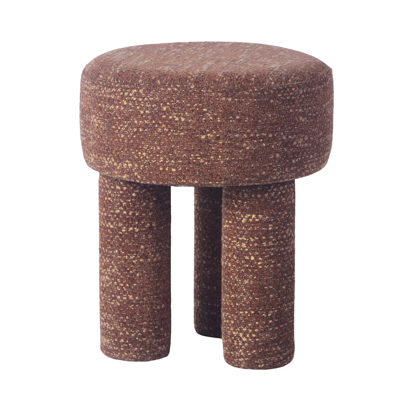 Claire Sedona Brown Knubby Stool - Image 5