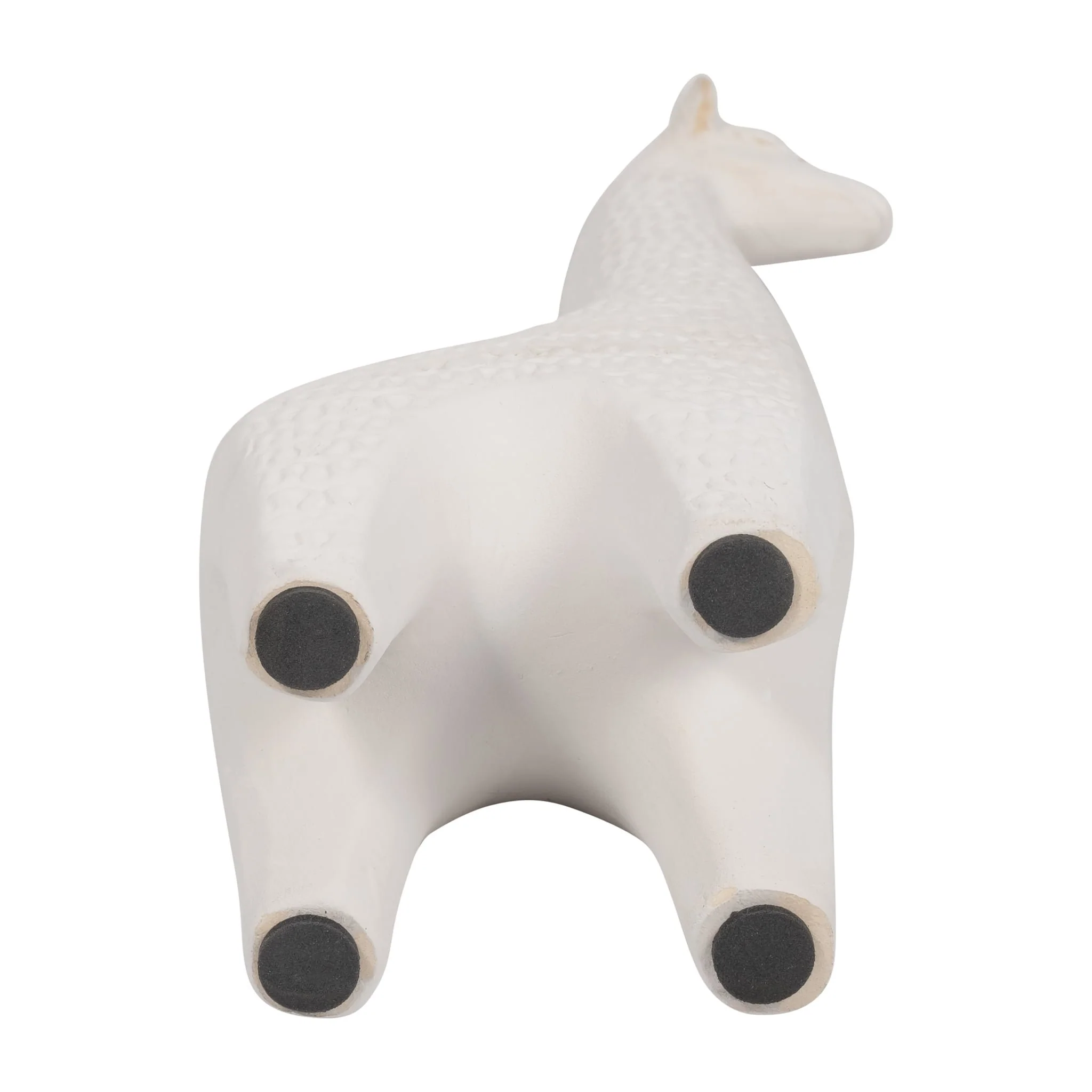 Clay, 12" Loopy Pattern Giraffe, Ivory - Image 6