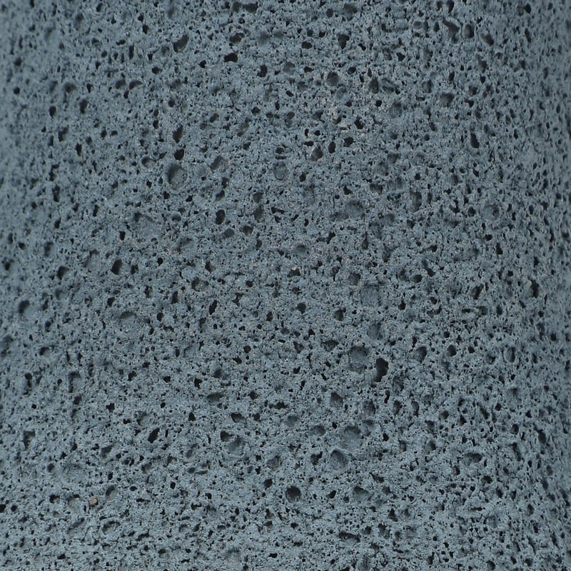 Clay, 13" Volcanic Texture Vase, Blue - Image 4
