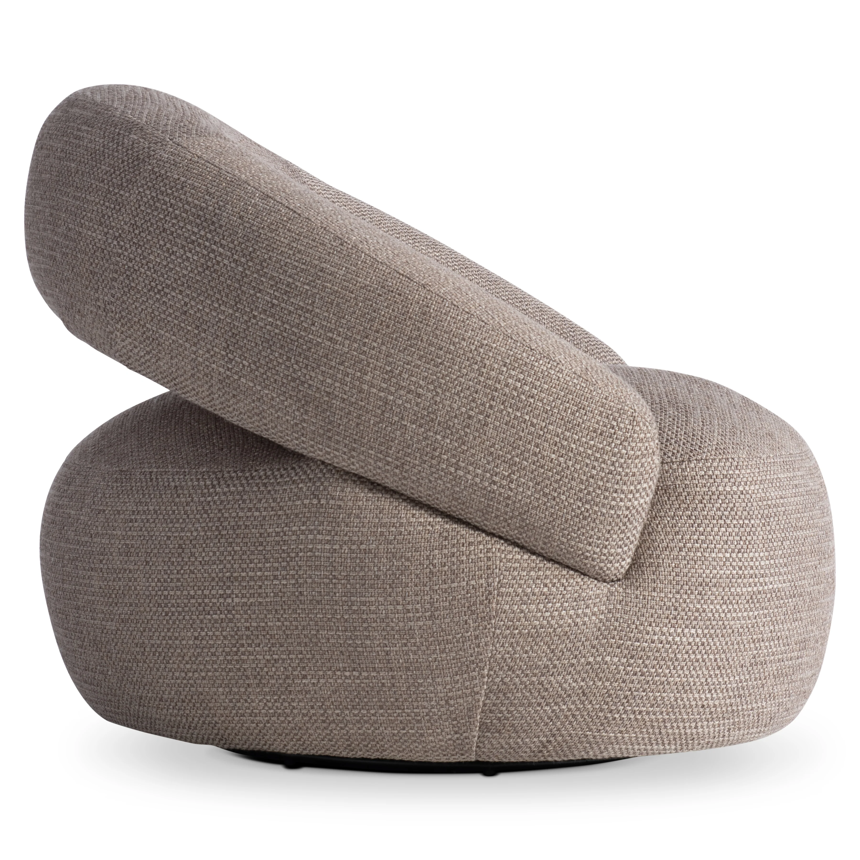 Cleo Fabric Swivel Chair - Image 2