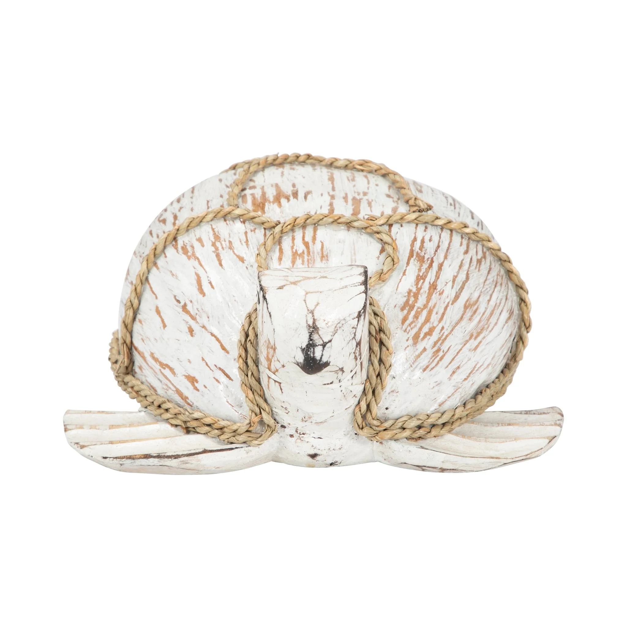 Coconut, 12"l Turtle, White/brown - Image 3