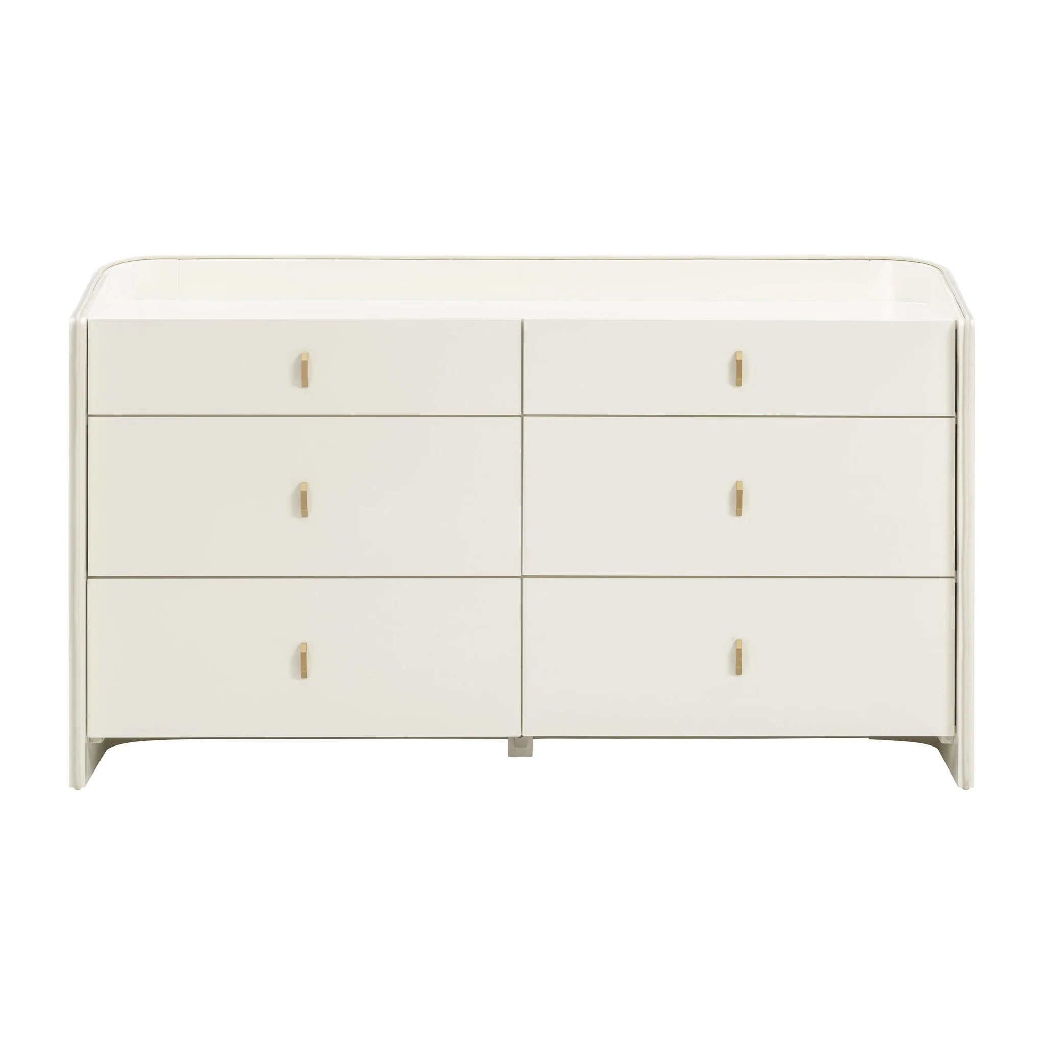 Collins Cream 6-Drawer Dresser - Image 3