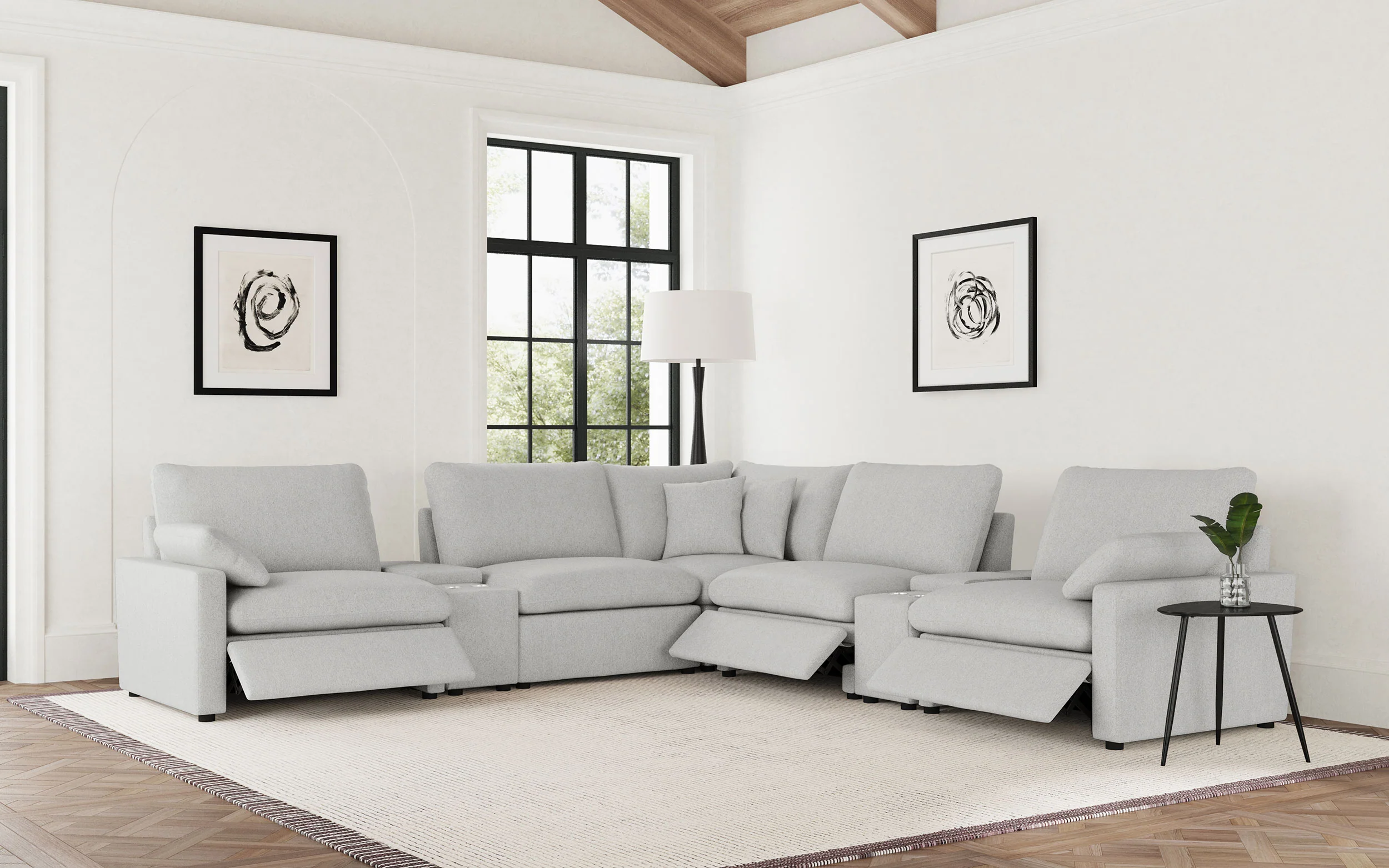 Collins Modular Power Reclining Sectional Sofa - Image 18