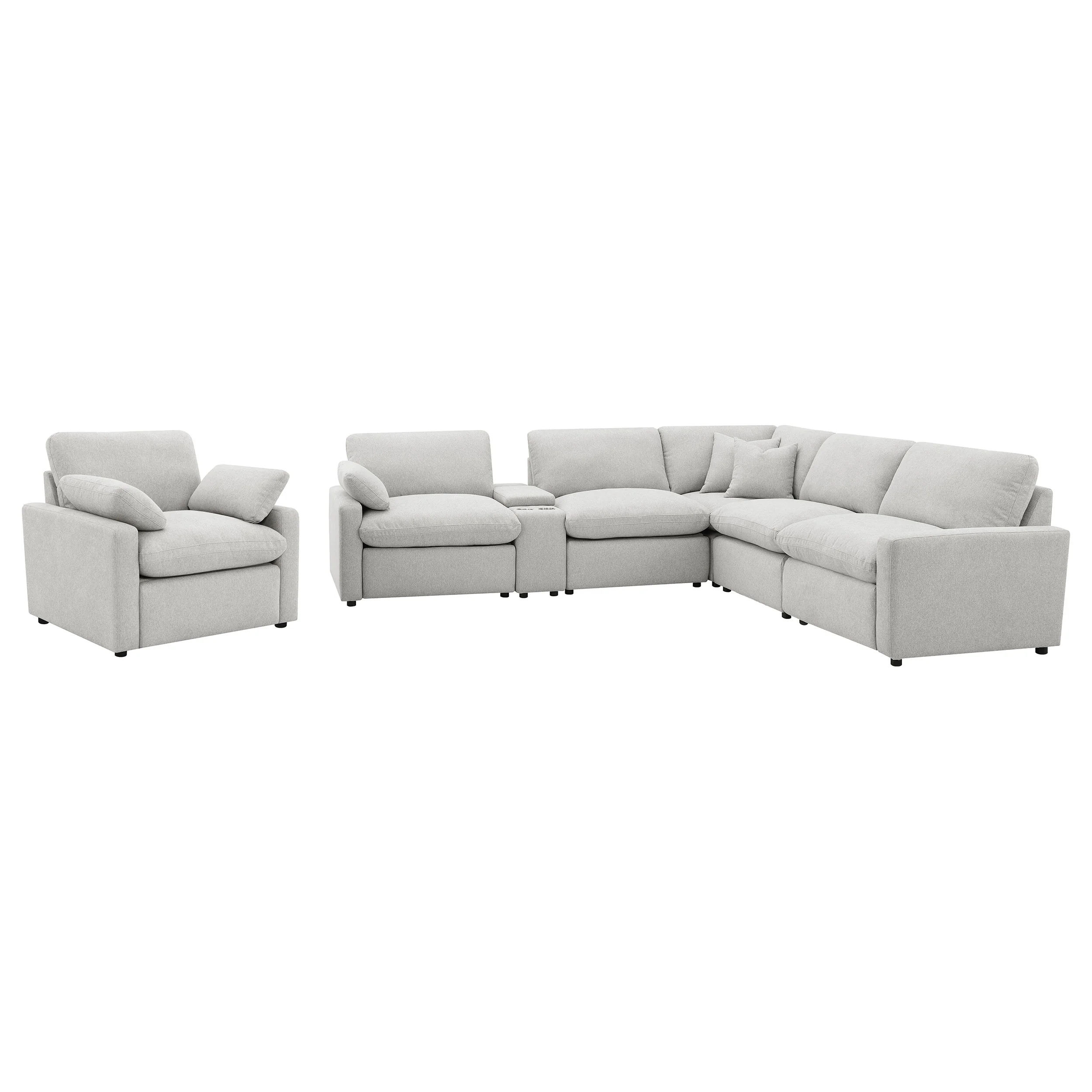 Collins Modular Power Reclining Sectional Sofa - Image 31