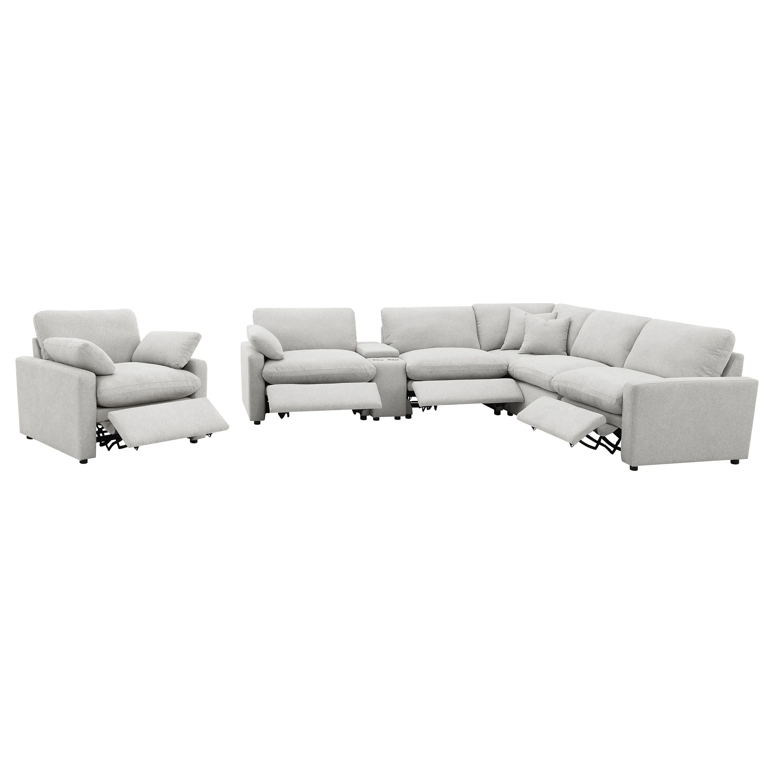 Collins Modular Power Reclining Sectional Sofa - Image 32