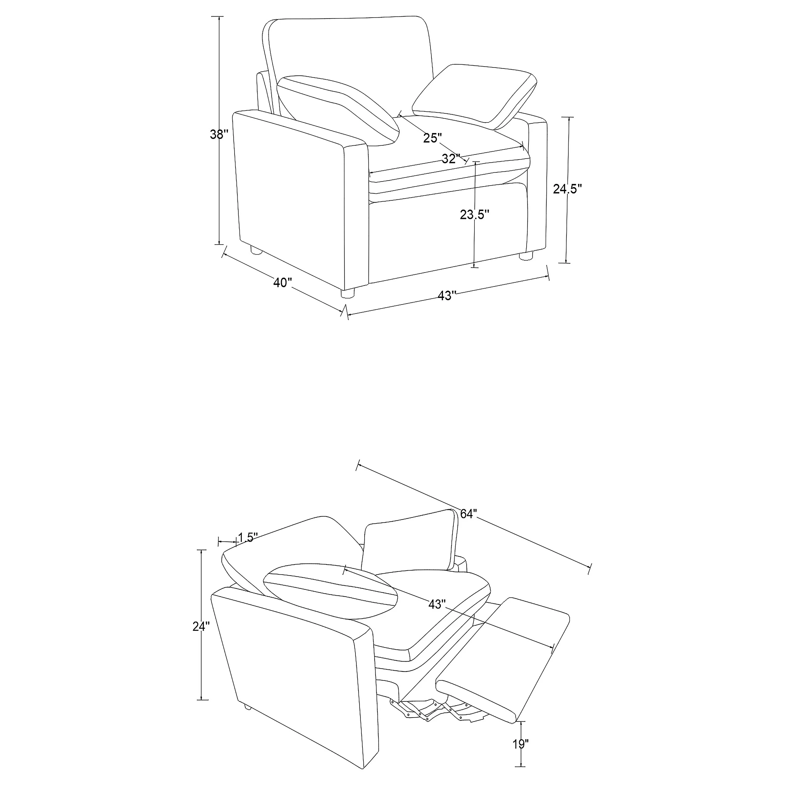 Collins Power Recliner - Image 12