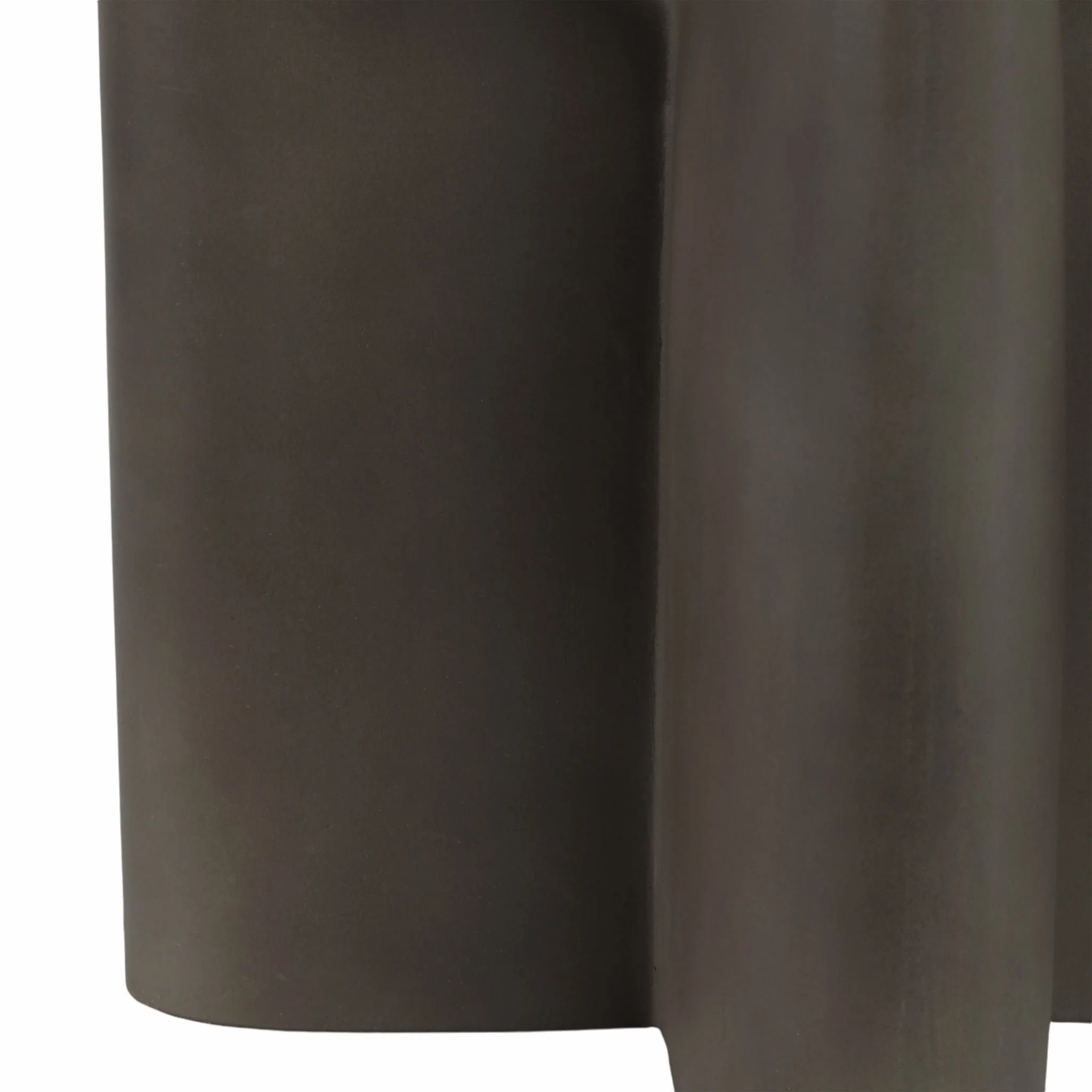 Concrete, 19" Contemporary Accent Table, Dark Grey - Image 5
