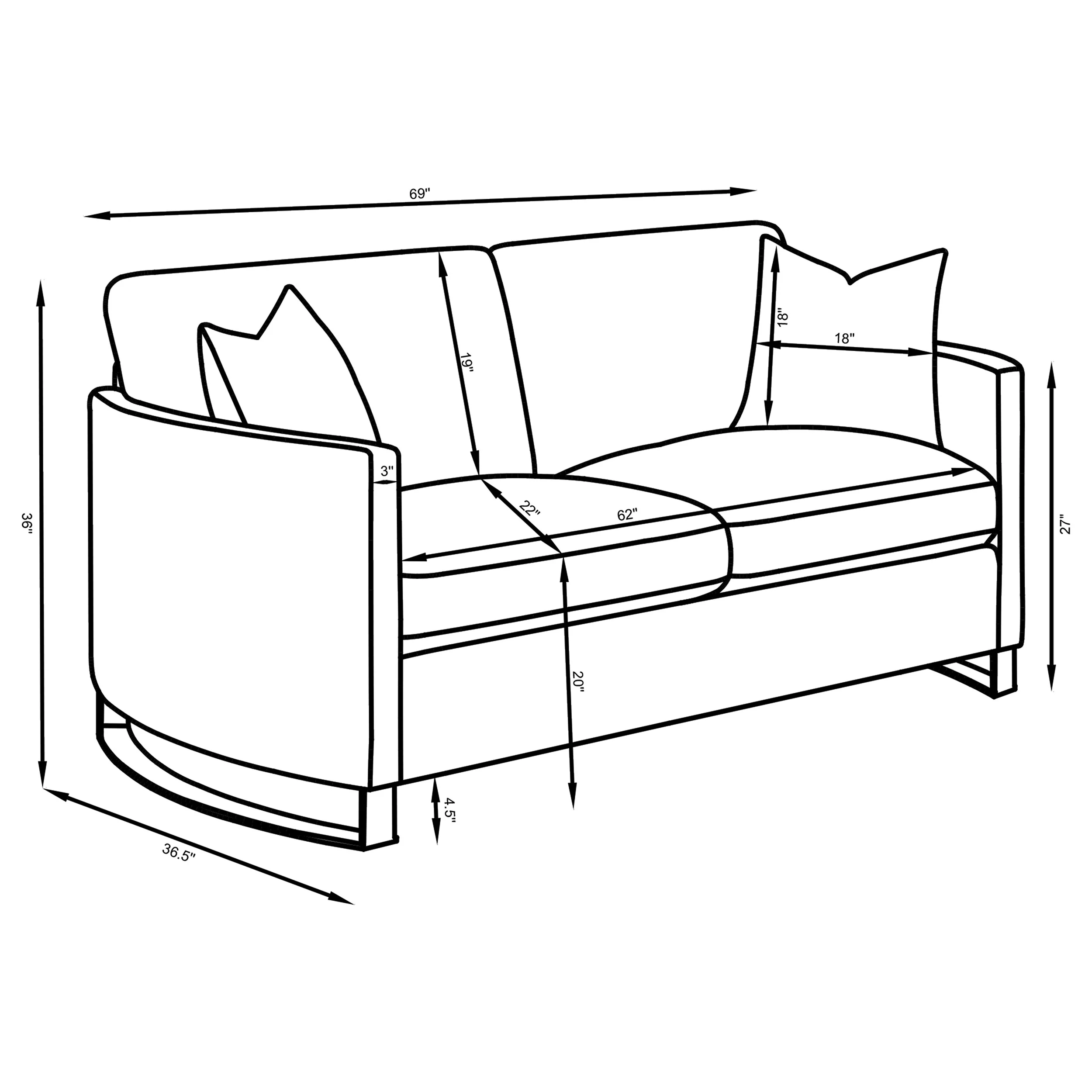 Corliss Loveseat - Image 23