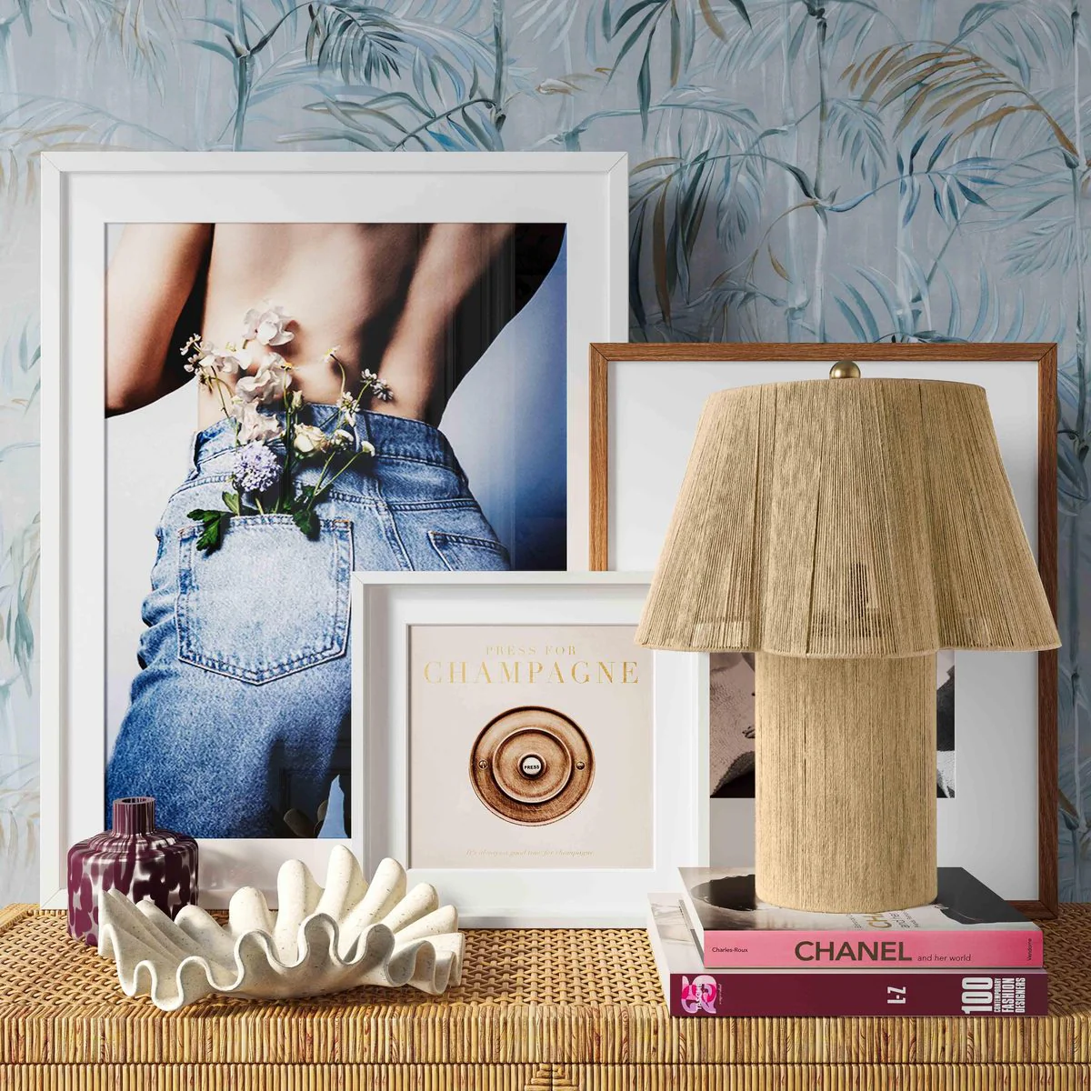 Corrine Natural Jute Table Lamp - Image 2