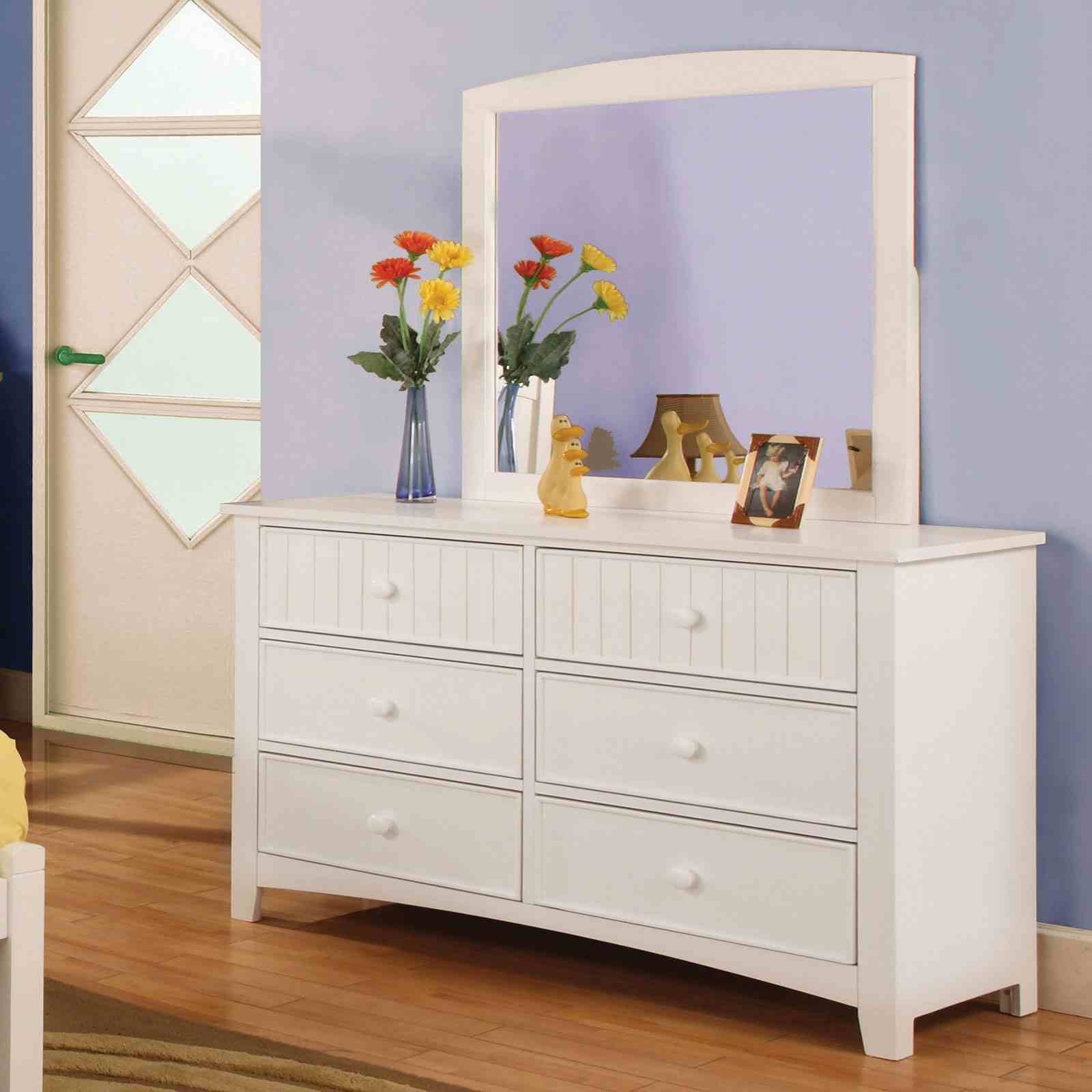 Corry Mirror, White - Image 2