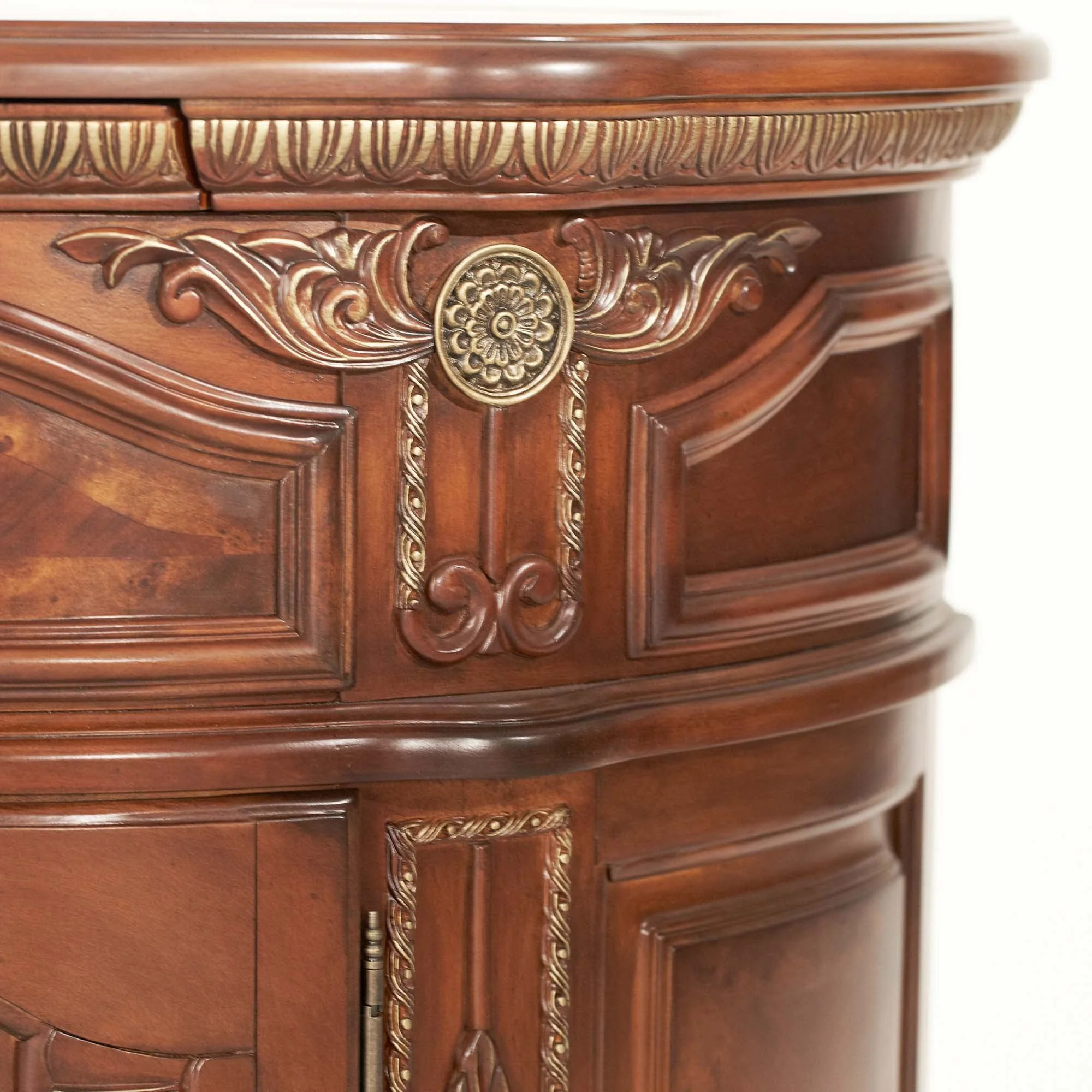 Cortina Bedside Chest - Honey Walnut - Image 5