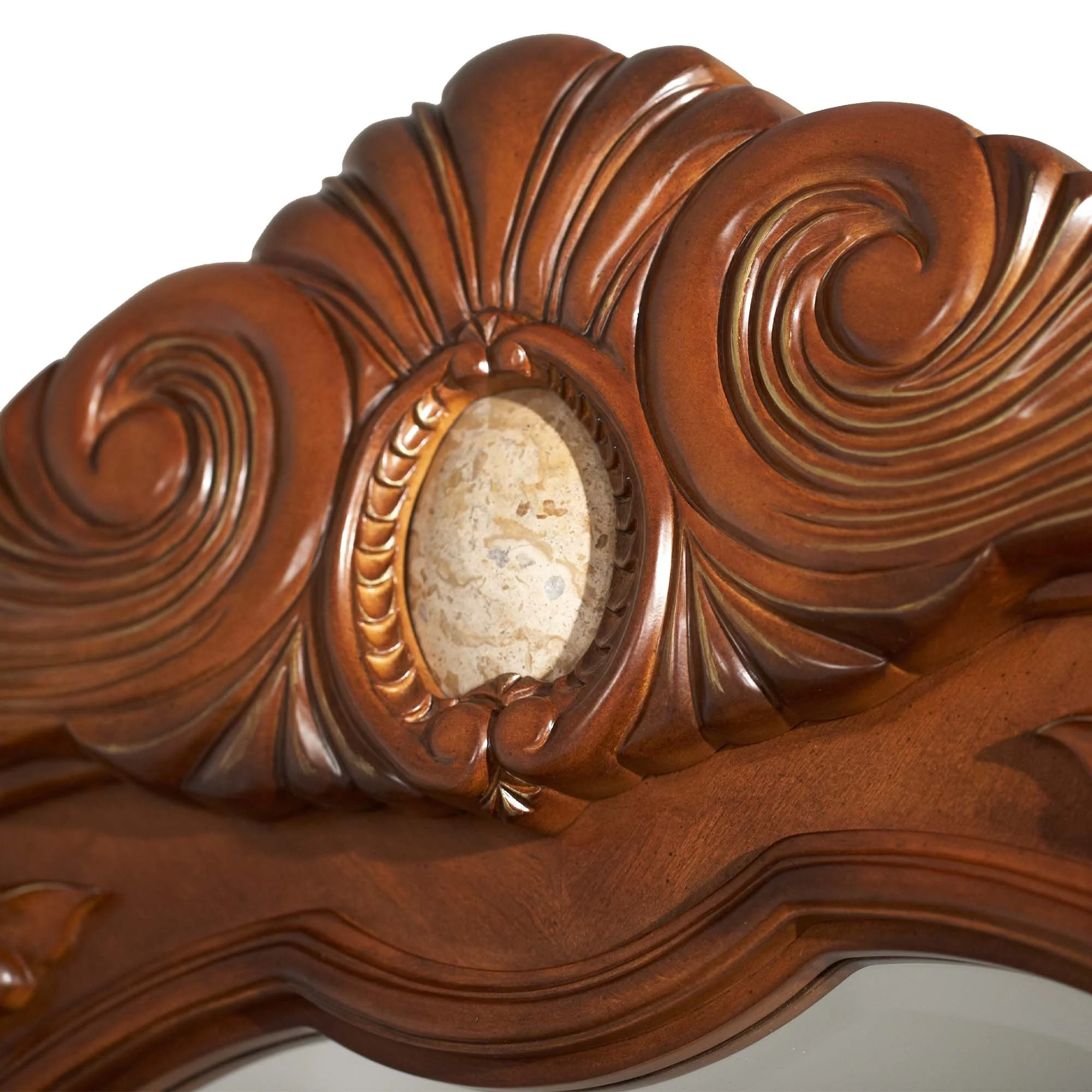 Cortina Dresser & Mirror - Honey Walnut - Image 2