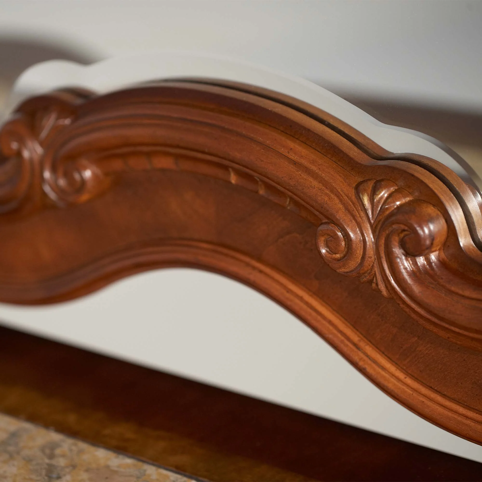 Cortina Dresser & Mirror - Honey Walnut - Image 3