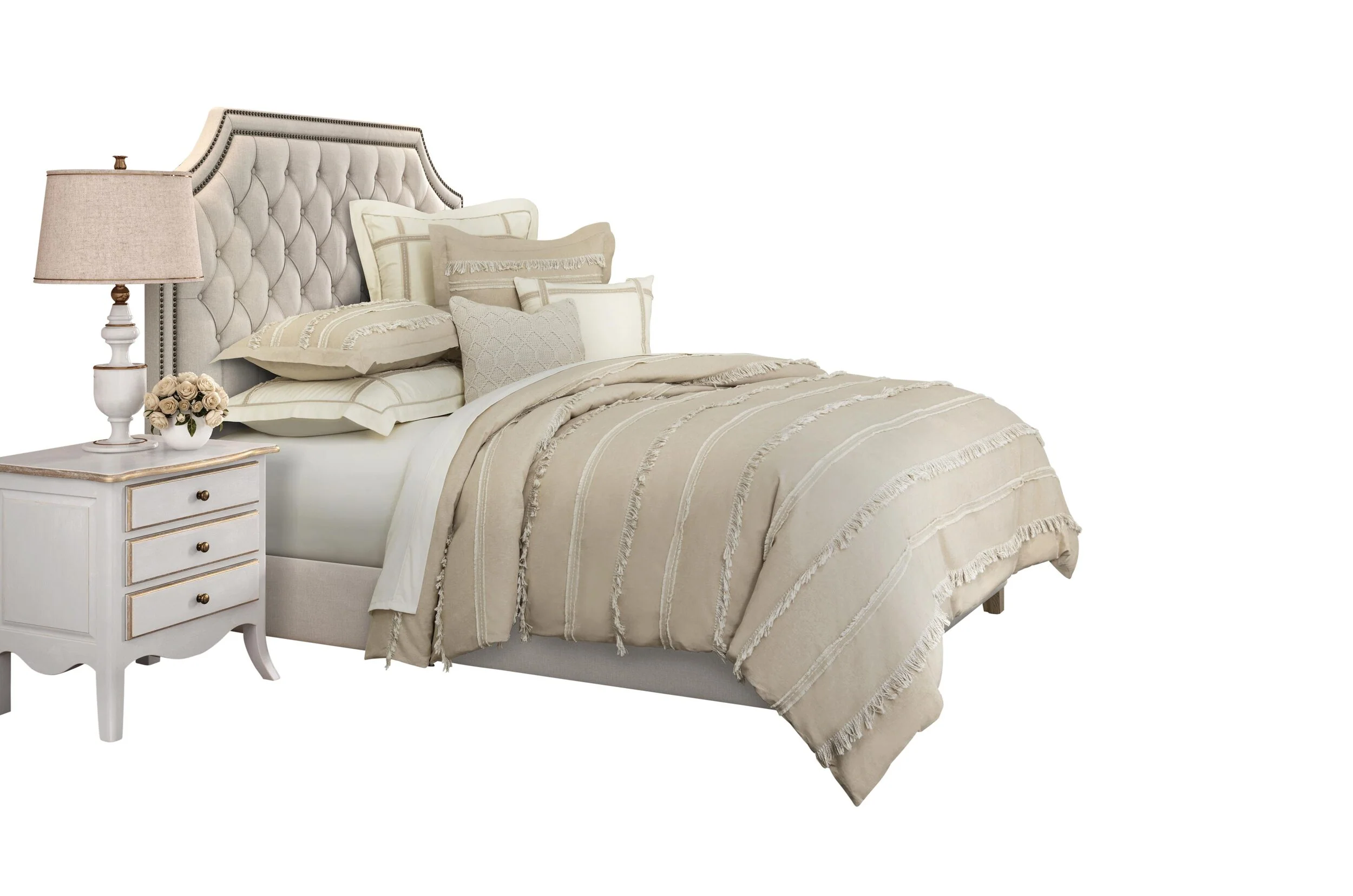 Country Lane 8-Piece King Duvet Set - Toast - Image 2