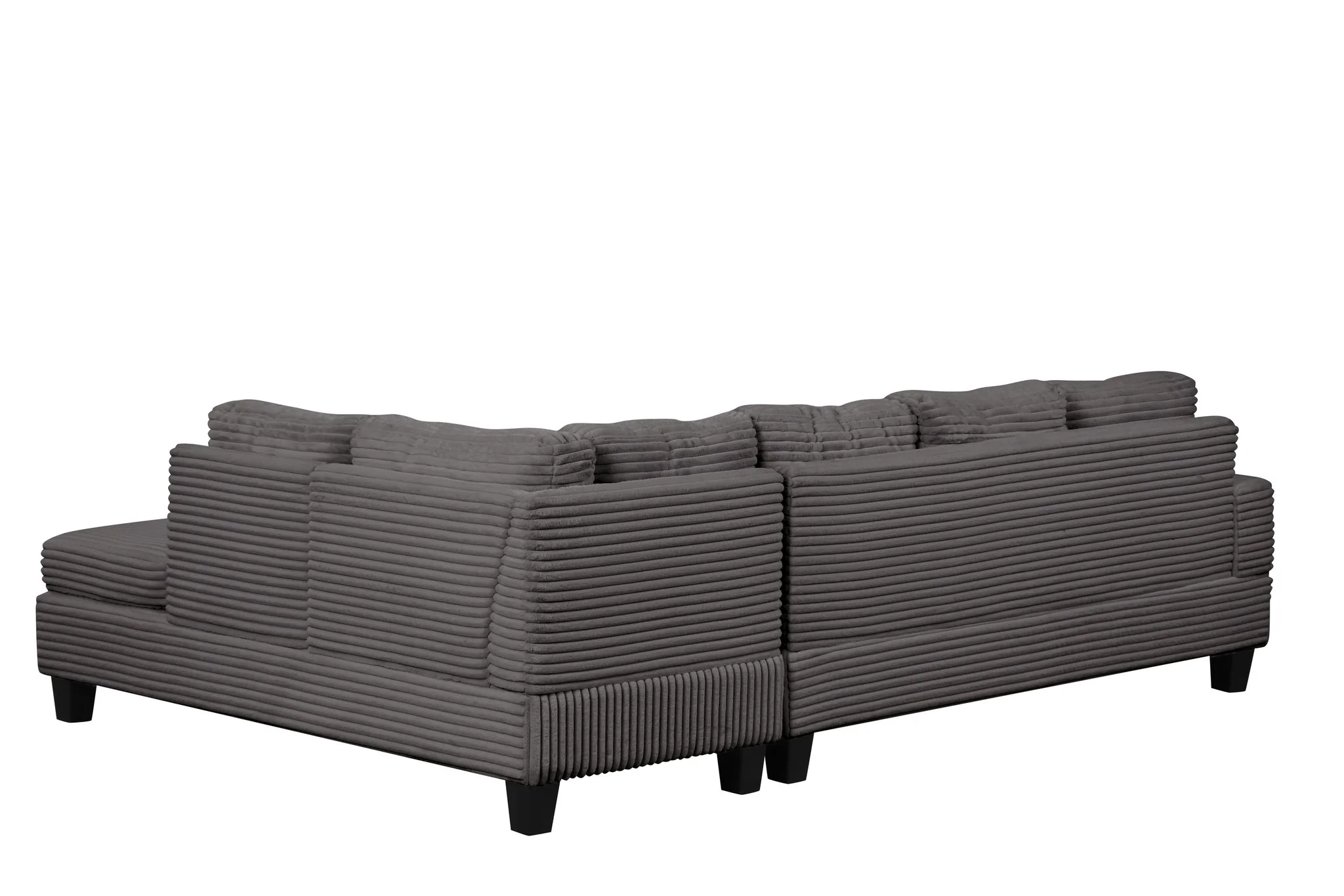 Cozy Sectional Gray - Image 3