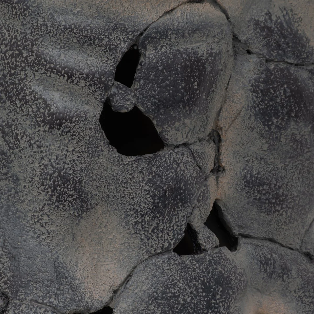 Cracked Torso Sculpture, Grey - Image 5