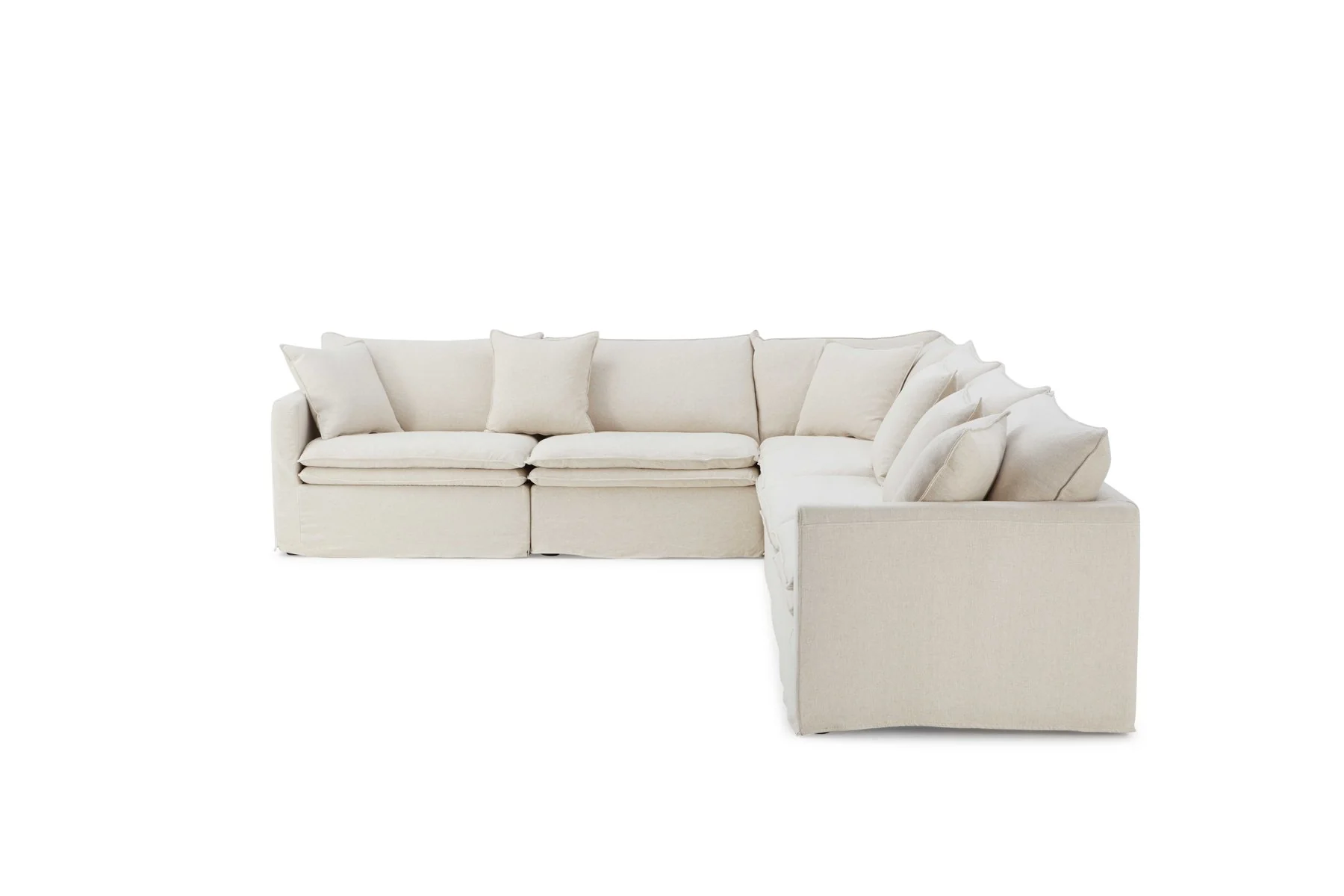 Crayford L-Sectional, Light Gray - Image 4