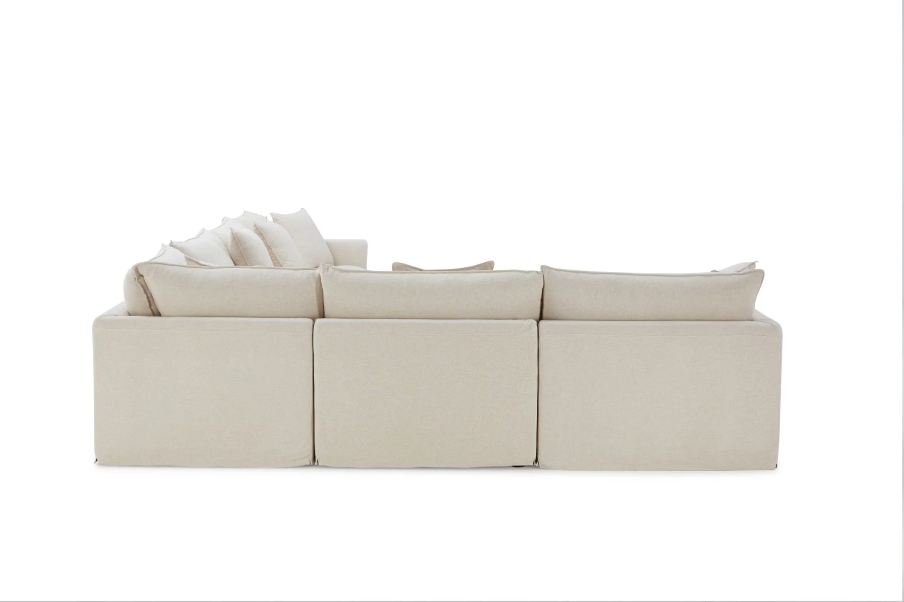 Crayford L-Sectional, Taupe - Image 6