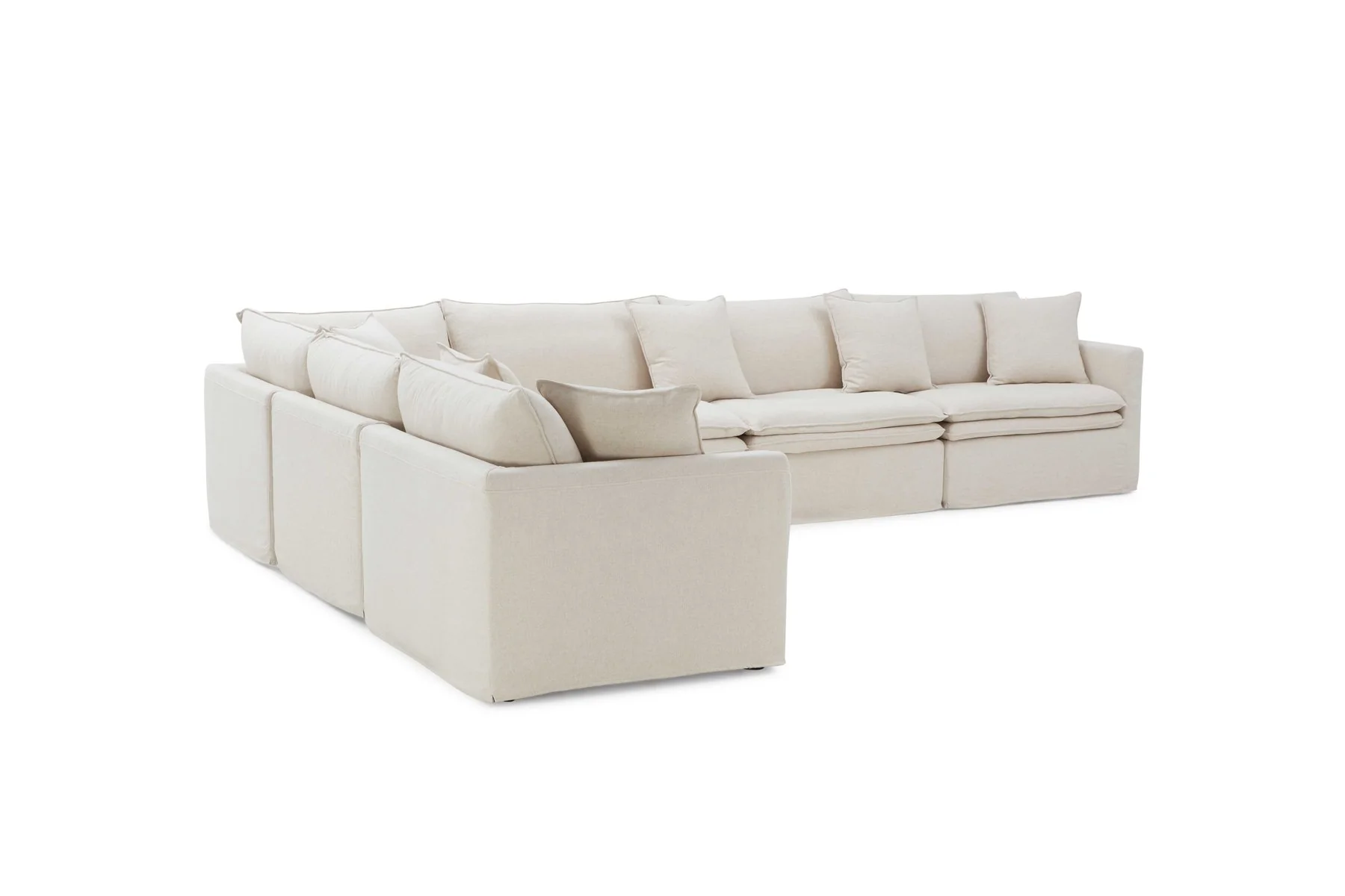 Crayford L-Sectional, Taupe - Image 7