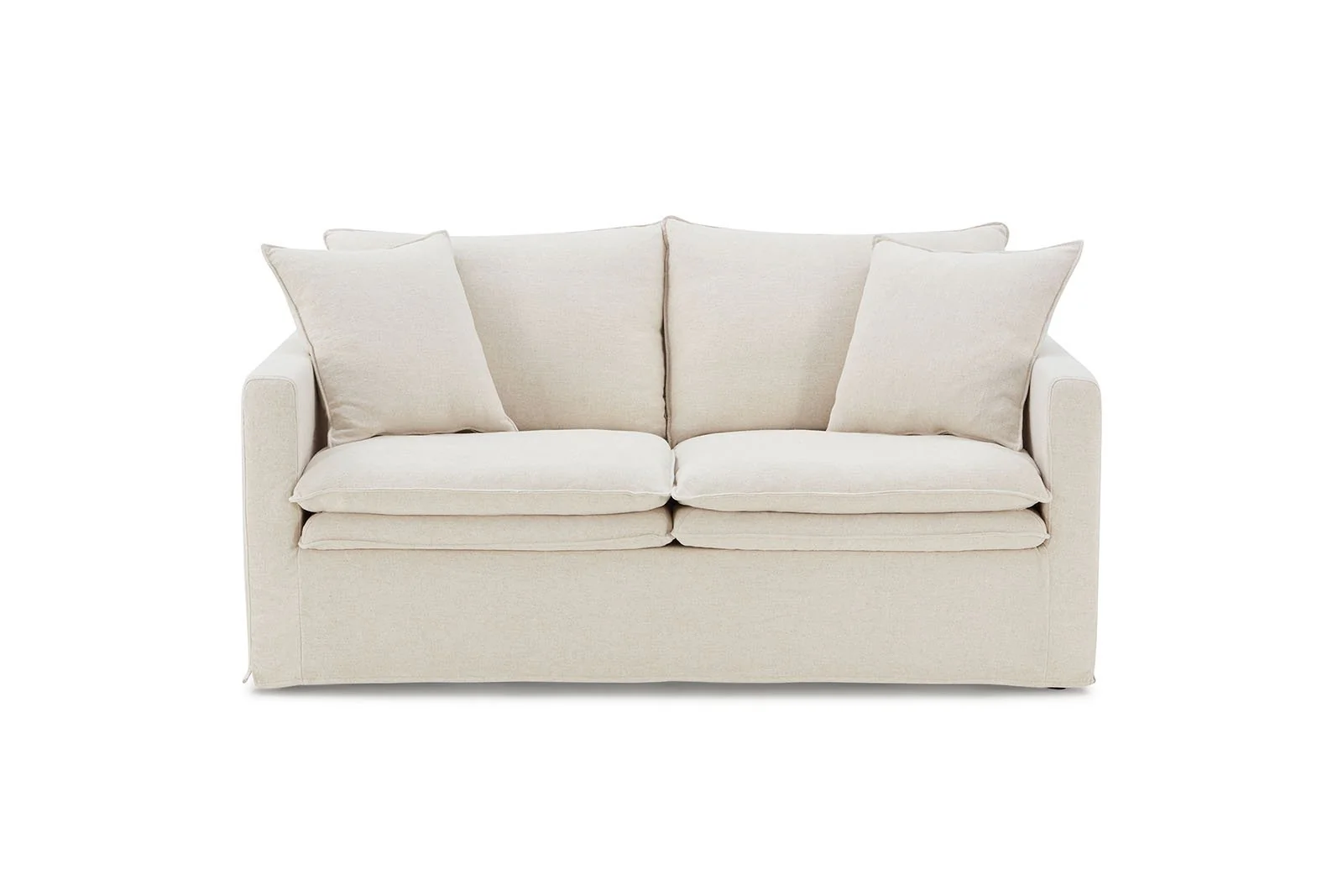 Crayford Loveseat, Taupe - Image 3