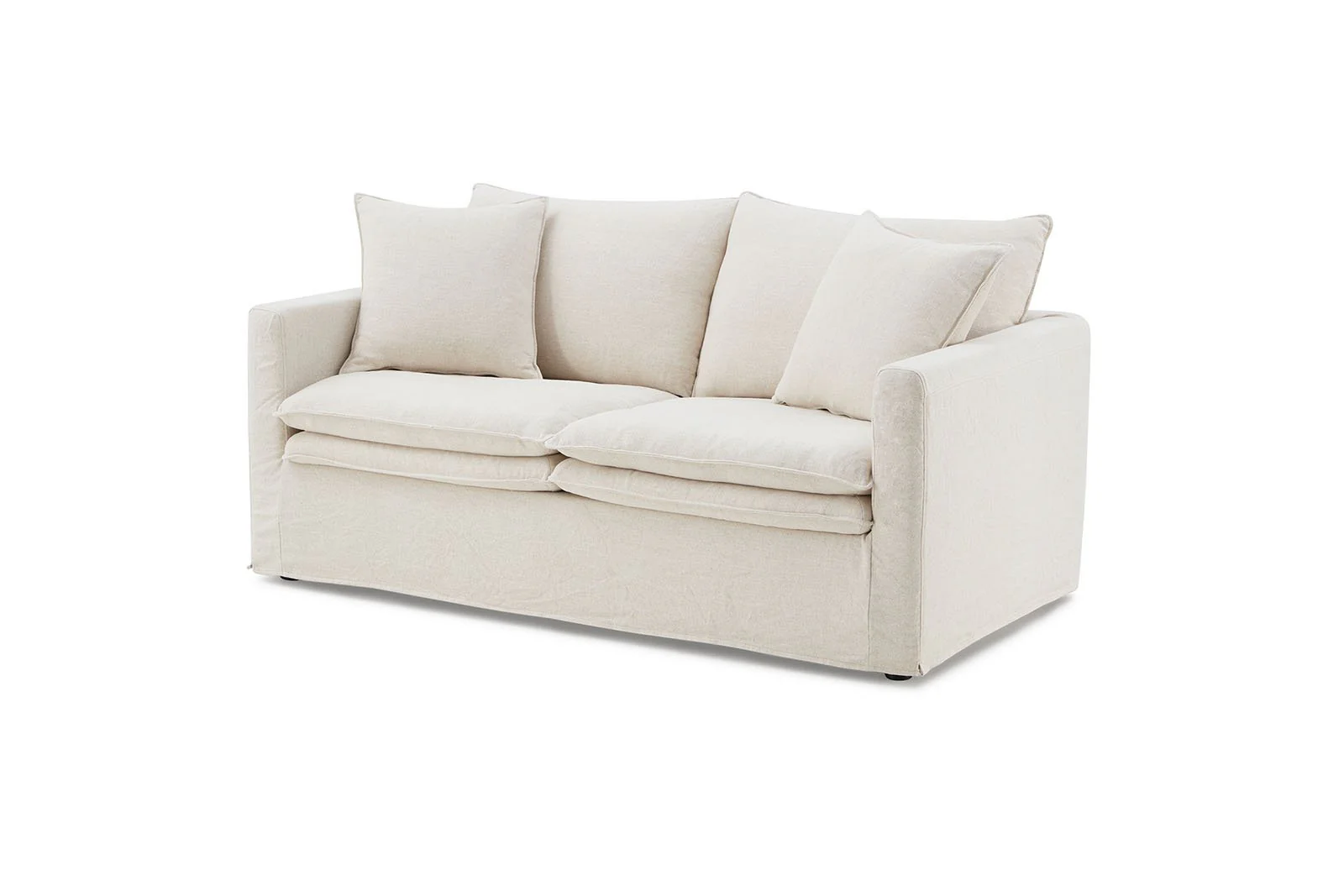 Crayford Loveseat, Taupe - Image 4