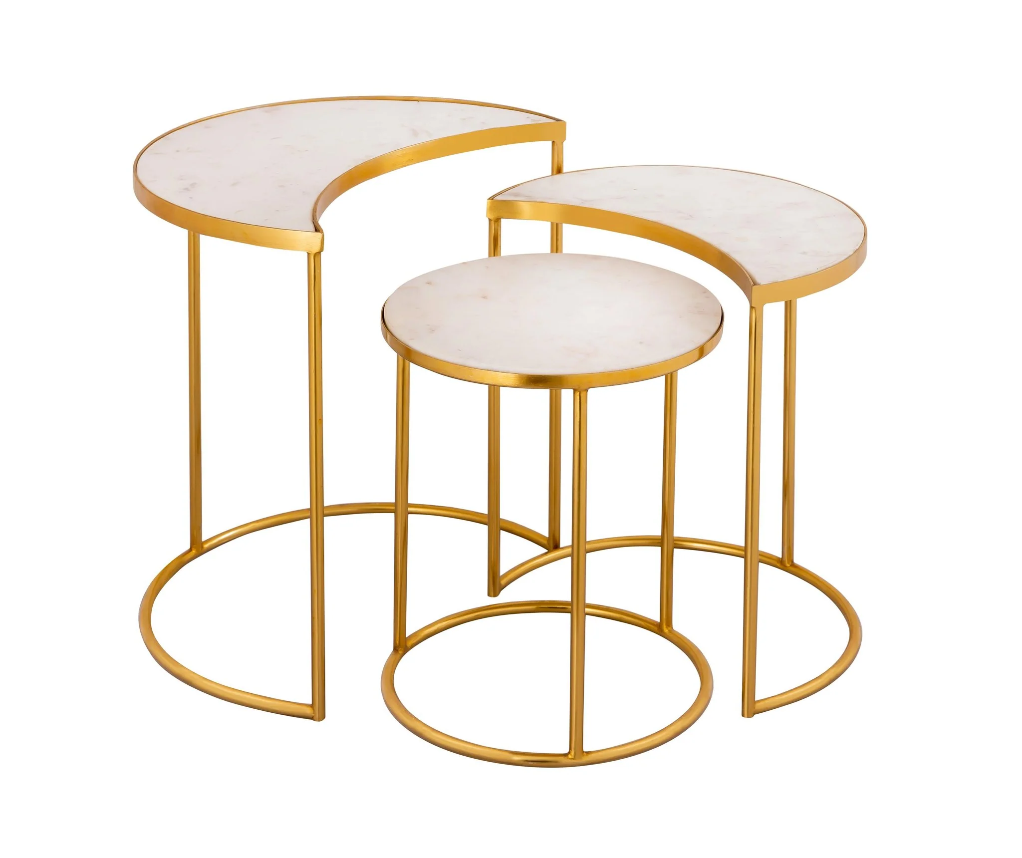 Crescent Nesting Tables - Image 3