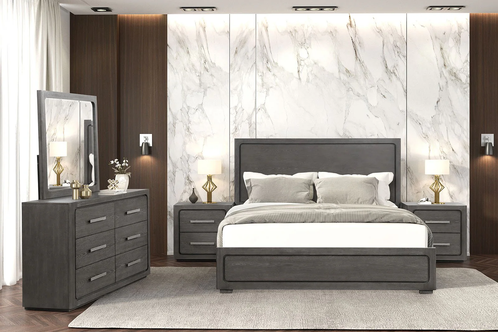 Crowthorne Nightstand, Warm Gray - Image 3