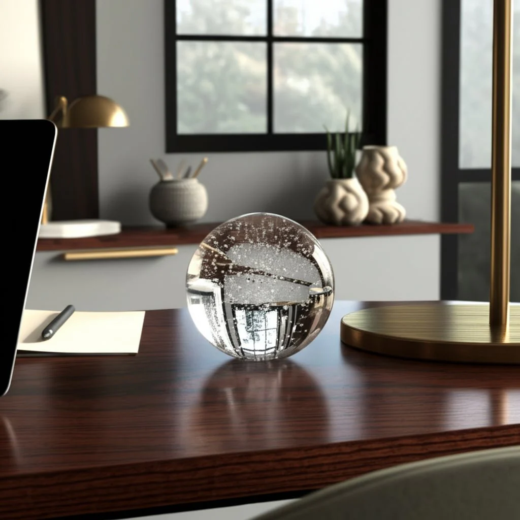 Crystal Ball 3", Clear - Image 12