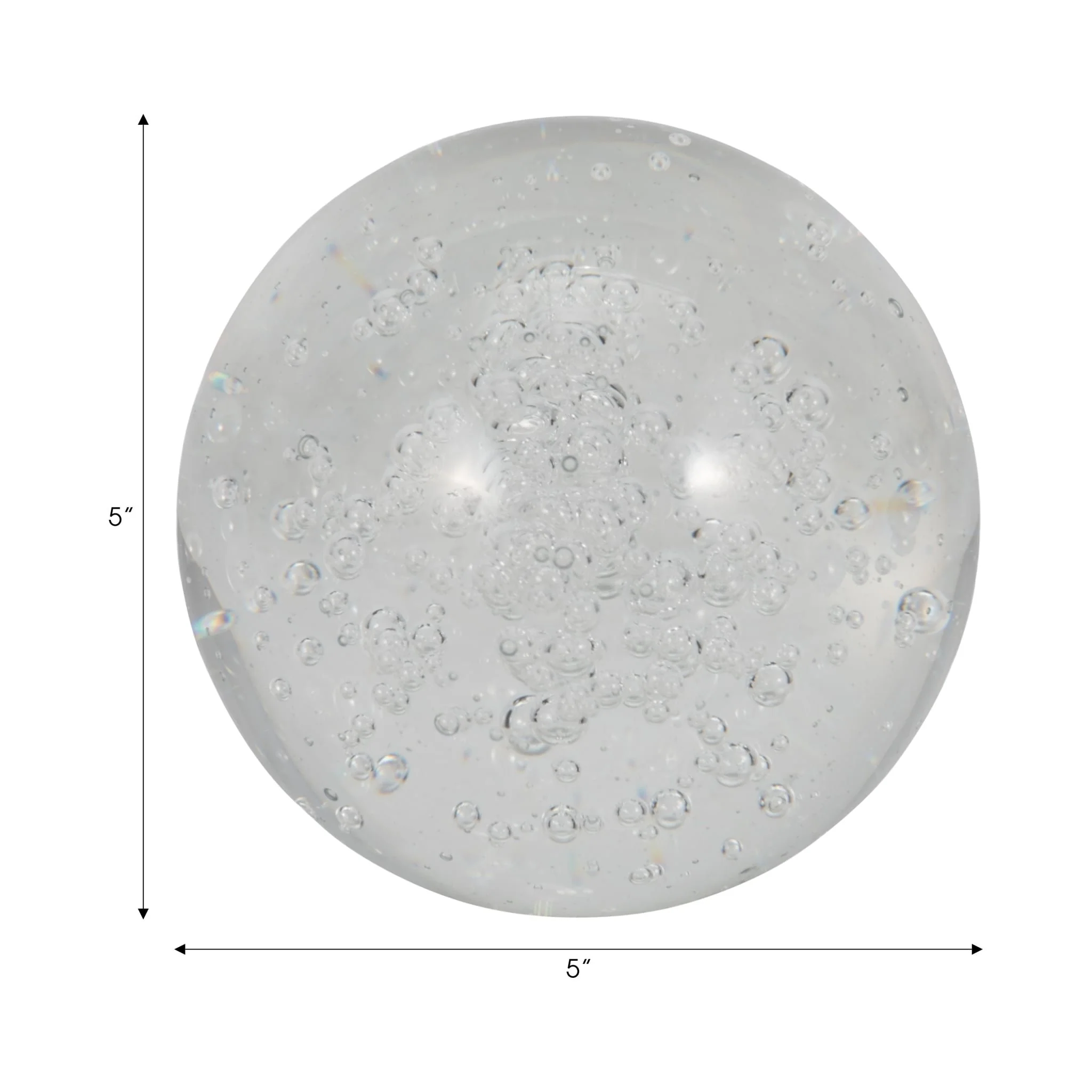 Crystal Ball 5", Clear - Image 9