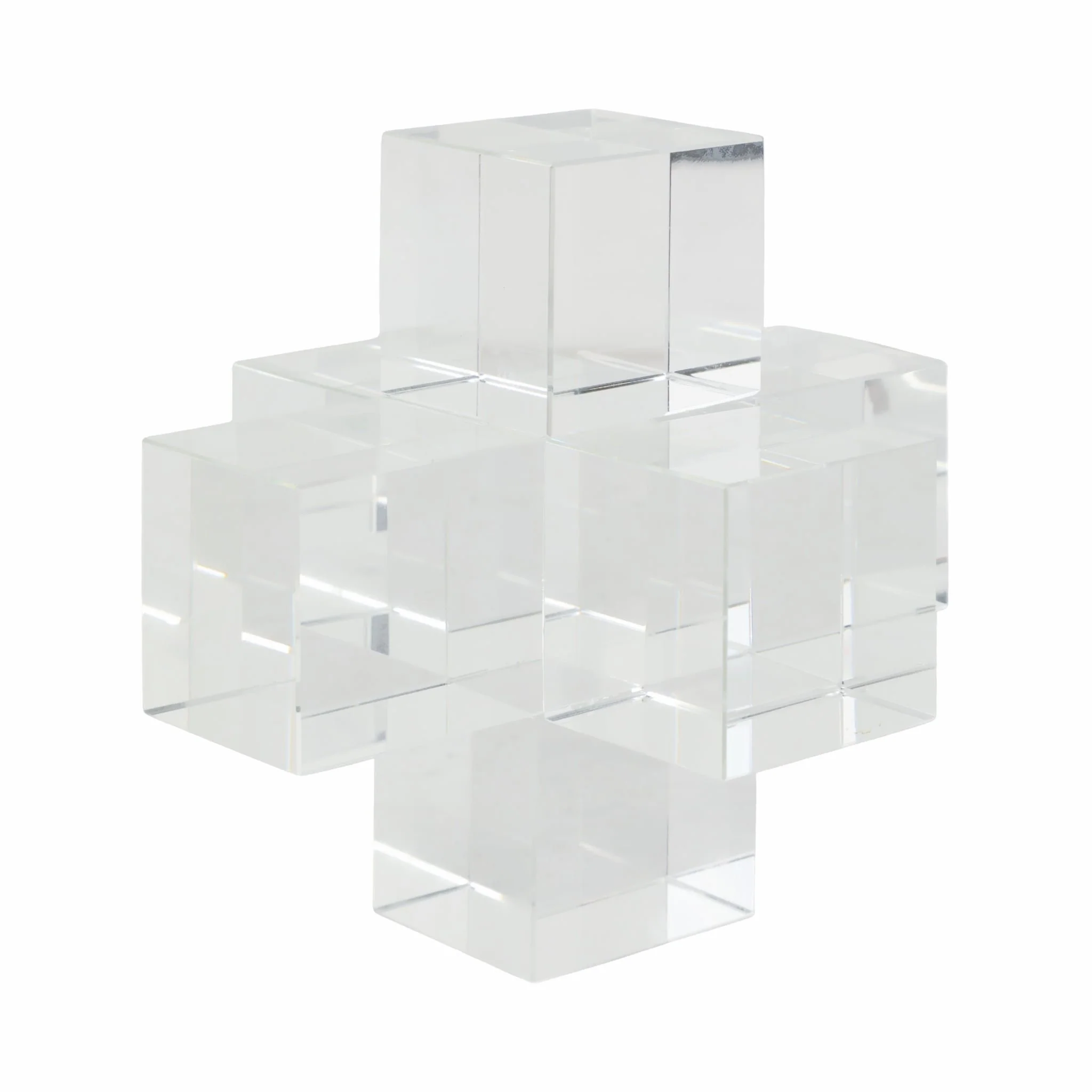 Crystal Geometric Object, Clear - Image 2