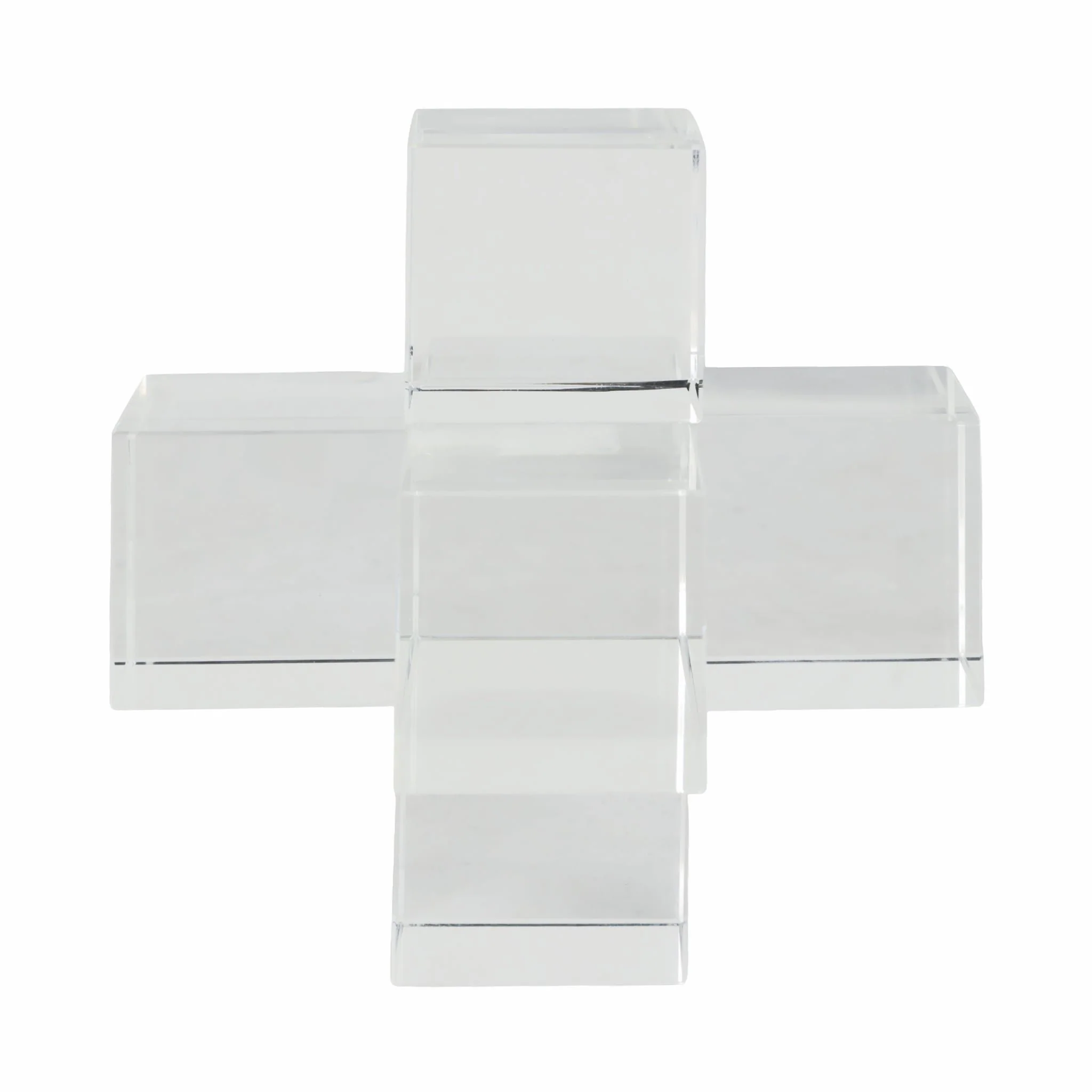 Crystal Geometric Object, Clear - Image 3