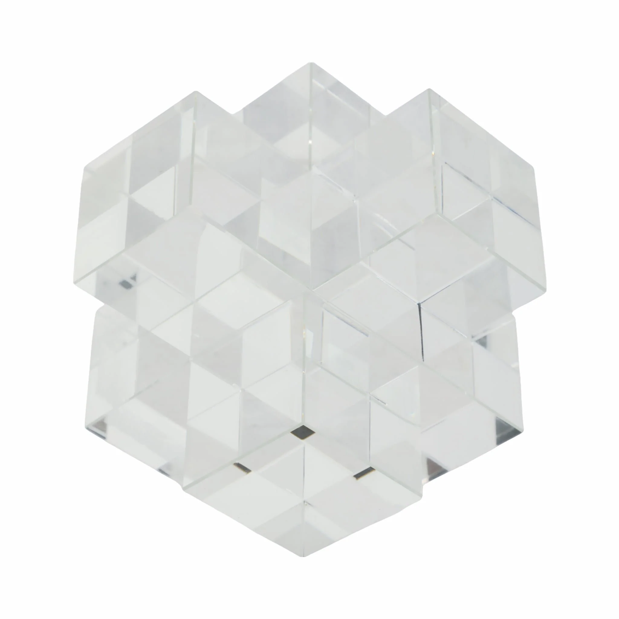Crystal Geometric Object, Clear - Image 4