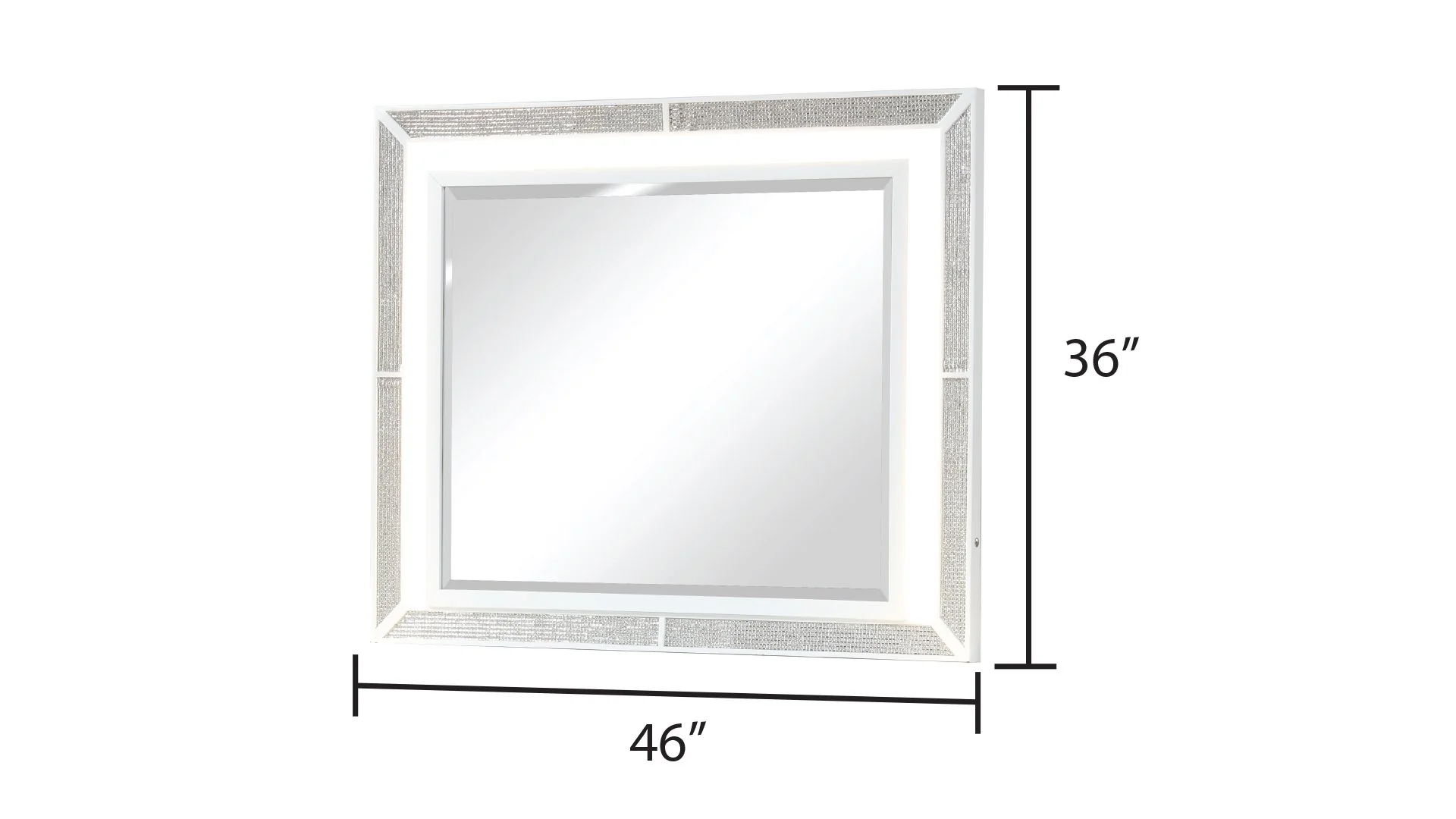 Crystal Mirror White - Image 5