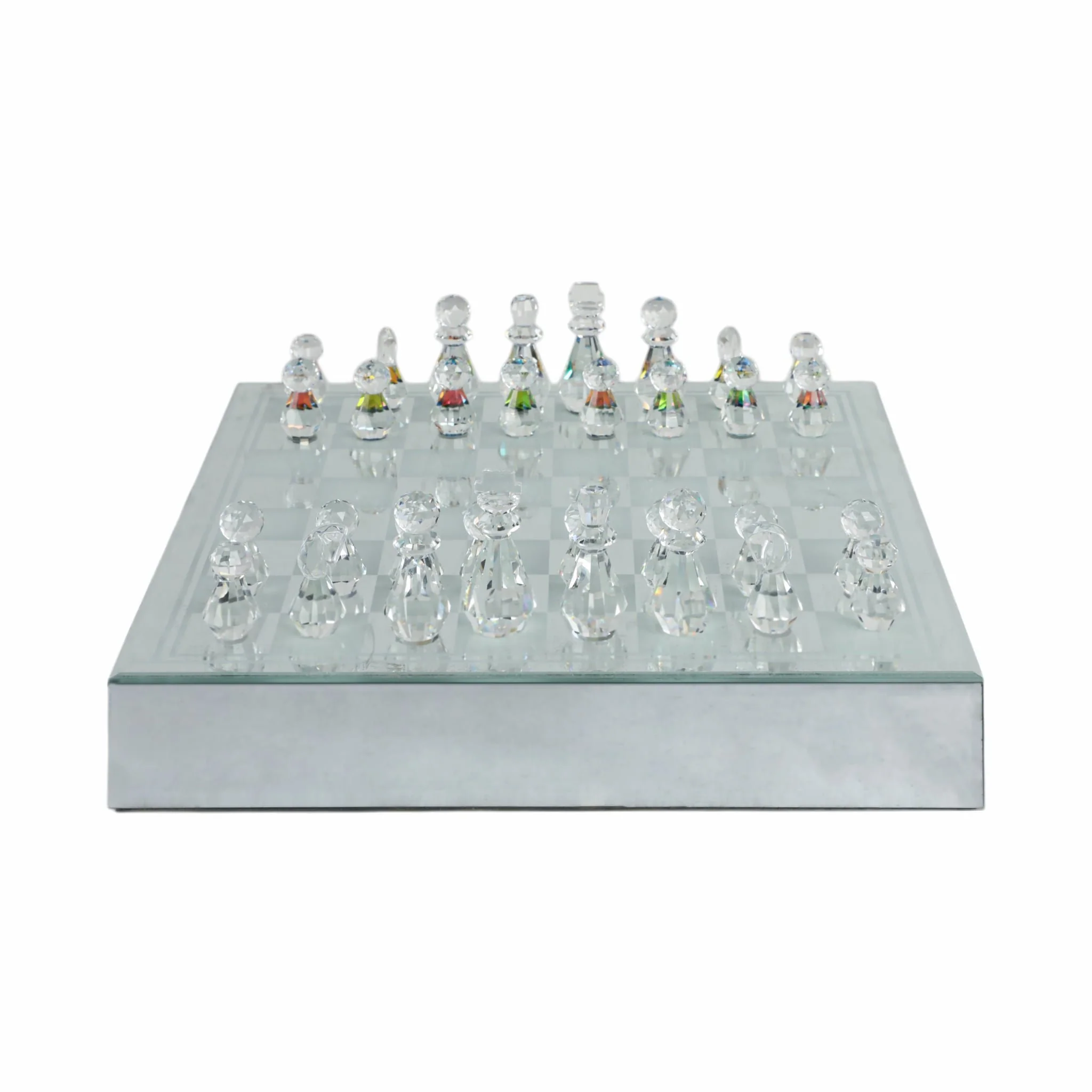 Crystal / Mirrored Chess Set,silver - Image 4