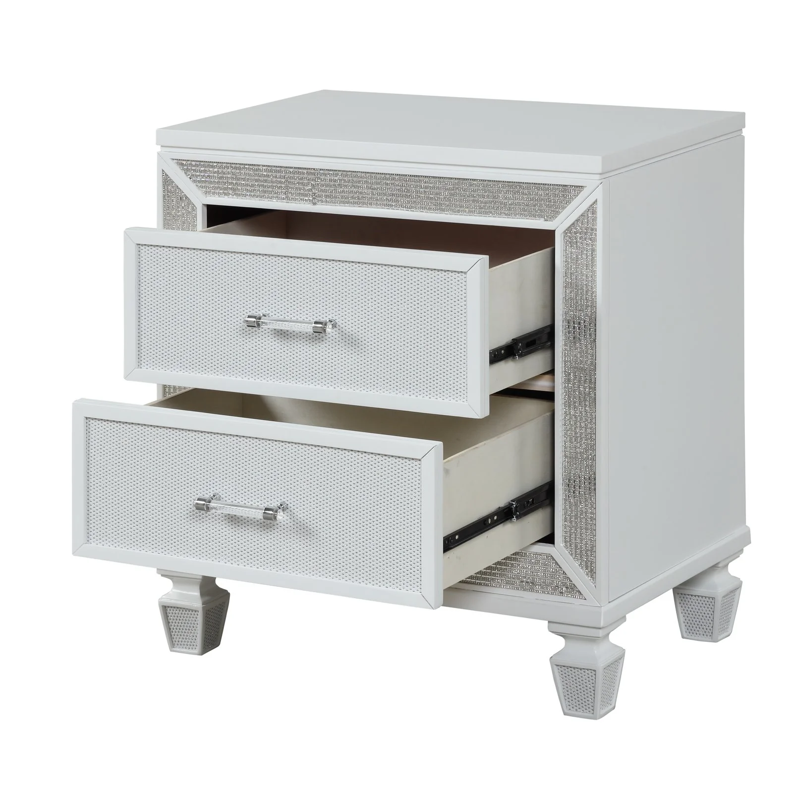 Crystal Nightstand White - Image 3