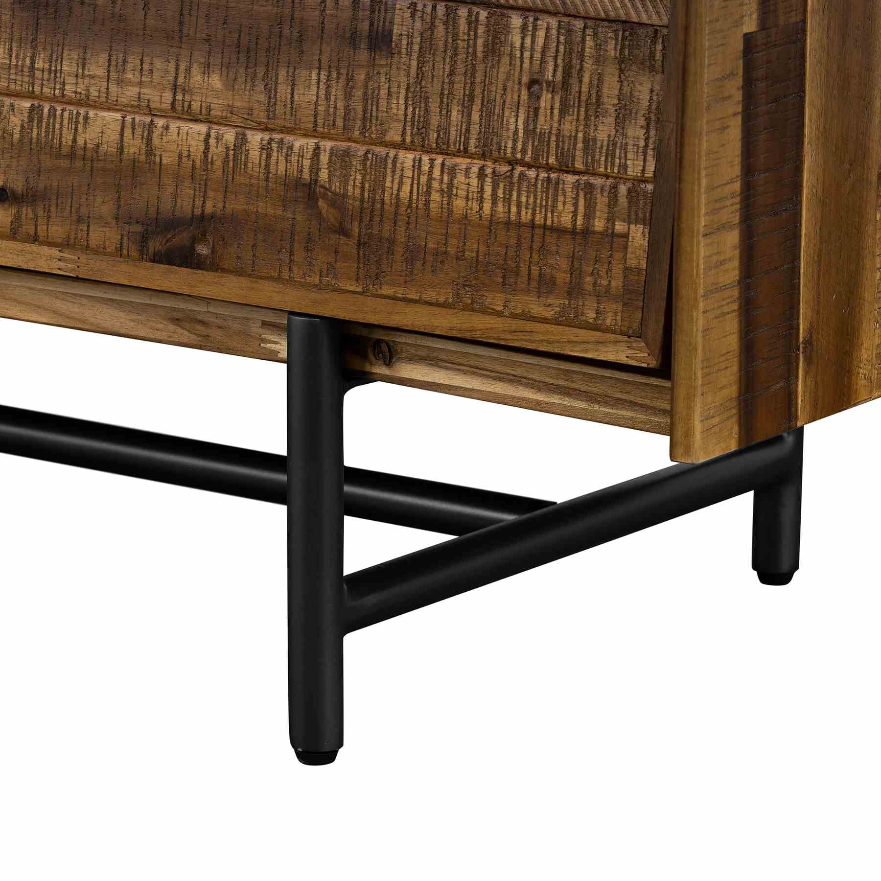 Cusco Rustic Acacia 6 Drawer Dresser - Image 10