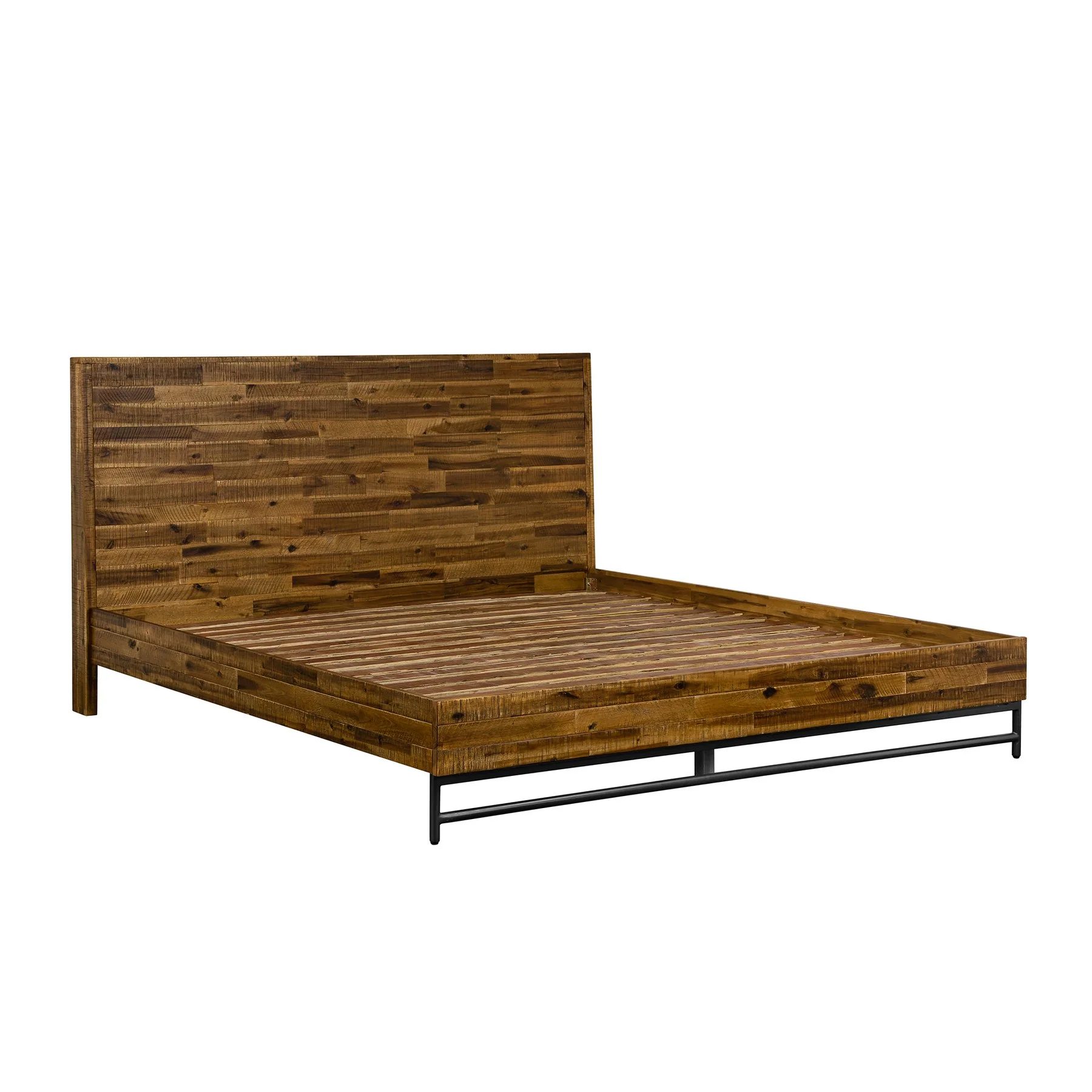 Cusco Rustic Acacia Platform King Bed - Image 4