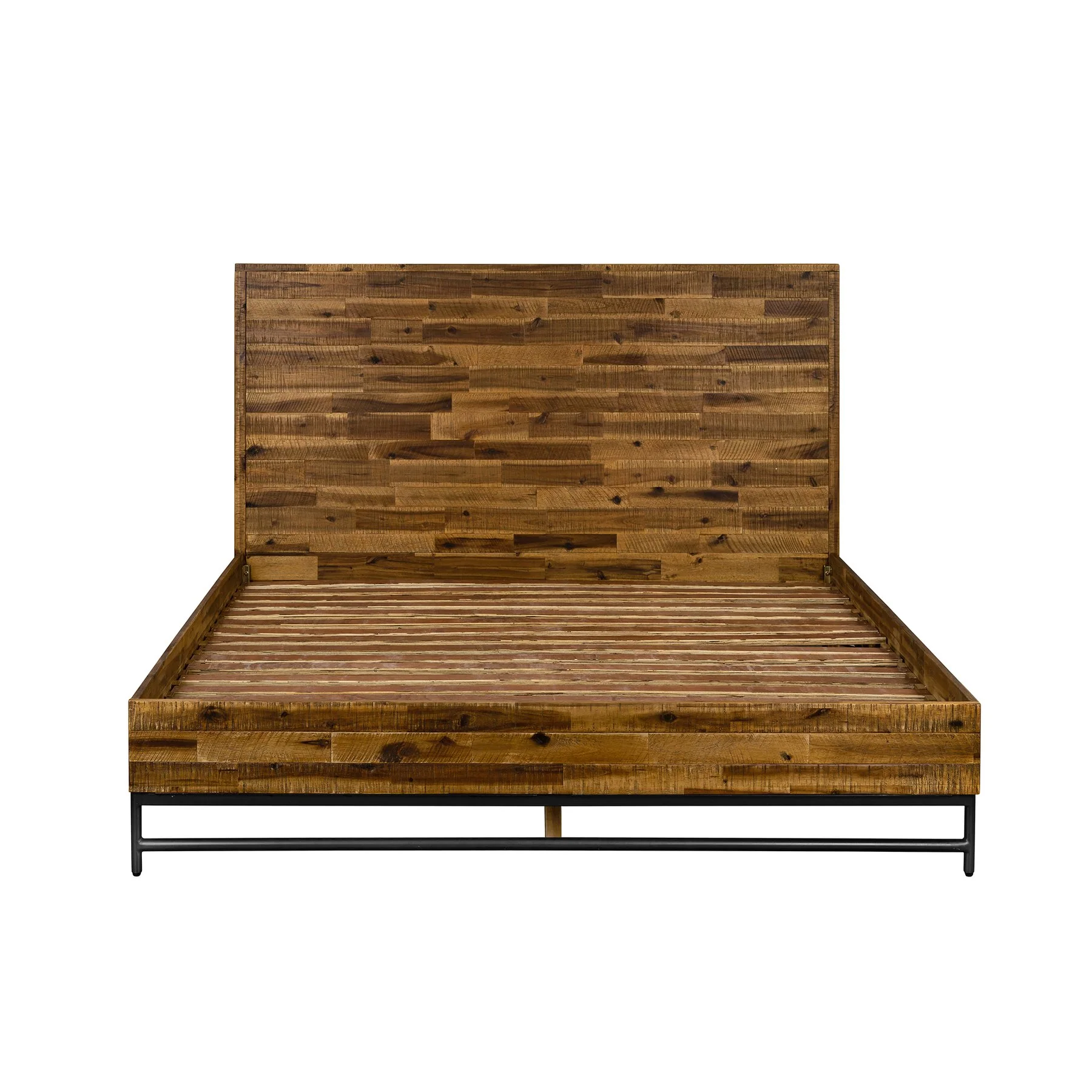 Cusco Rustic Acacia Platform Queen Bed - Image 5