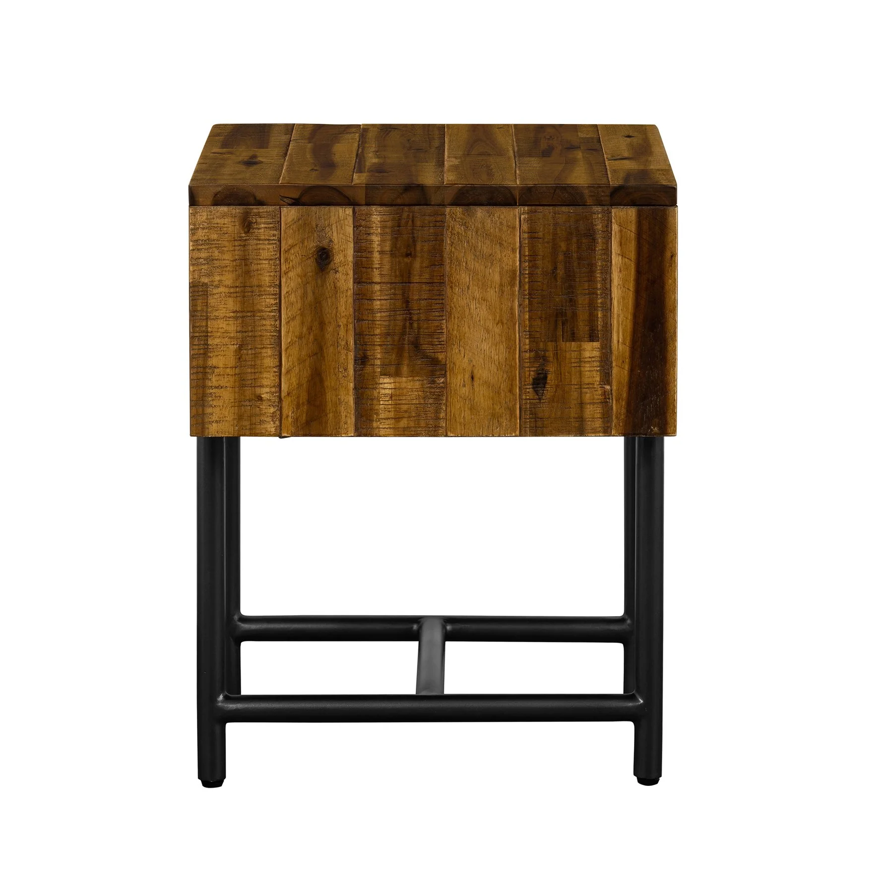 Cusco Rustic Acacia Single Drawer Night stand - Image 4