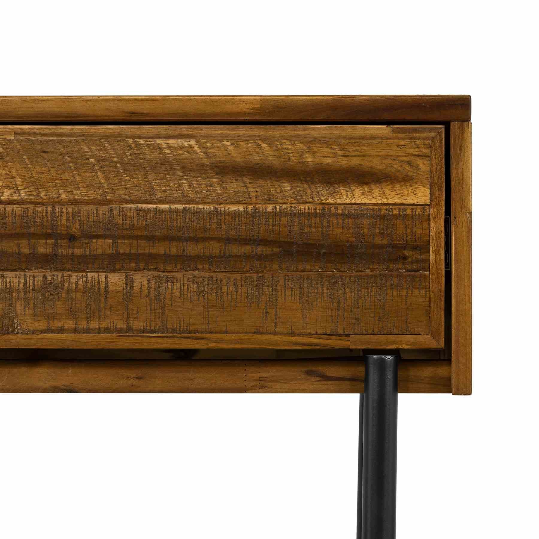 Cusco Rustic Acacia Single Drawer Night stand - Image 6