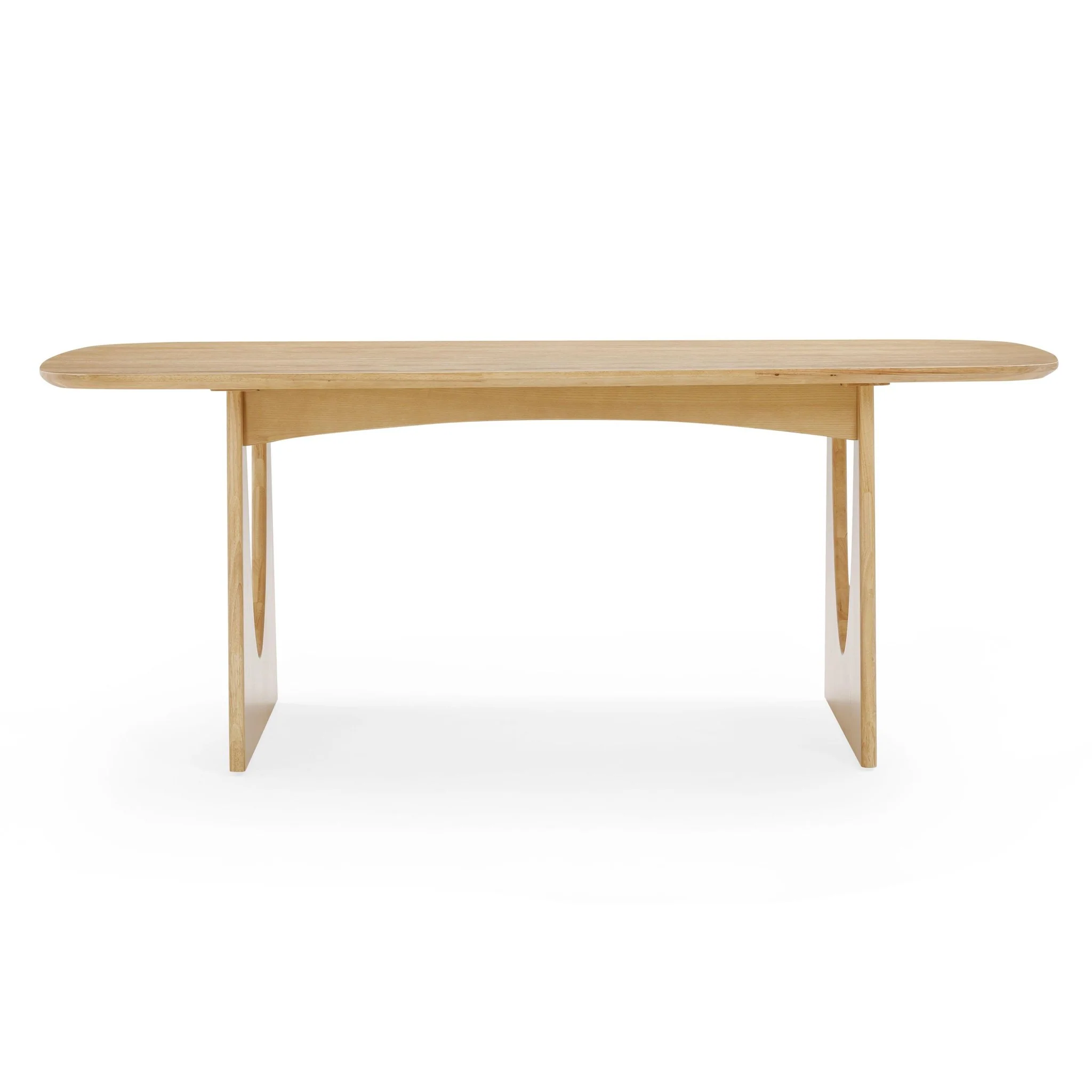 Cybill Natural Ash 79 inch Rectangular Dining Table - Image 3