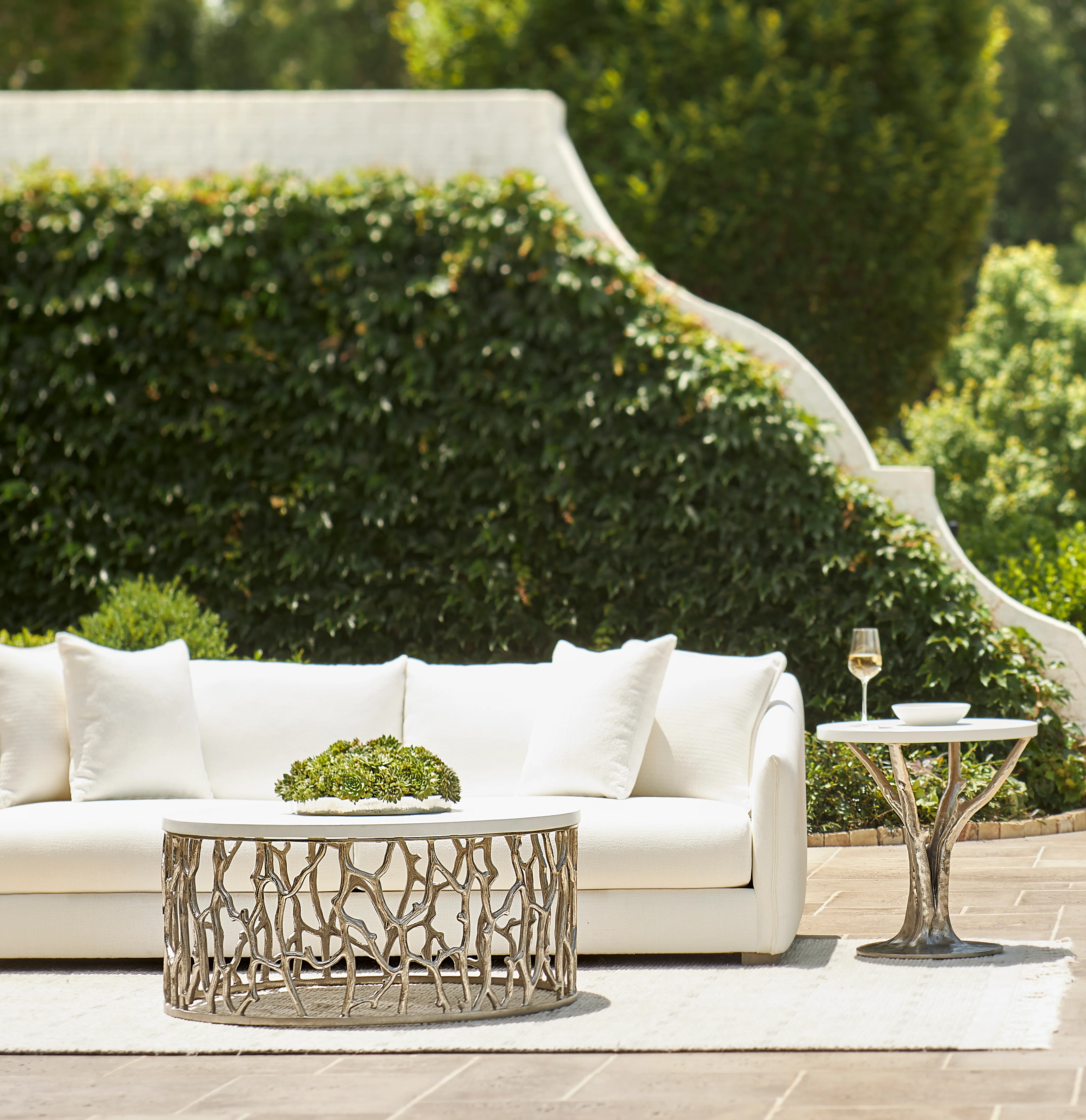 Cyprus Outdoor Side Table - Image 9