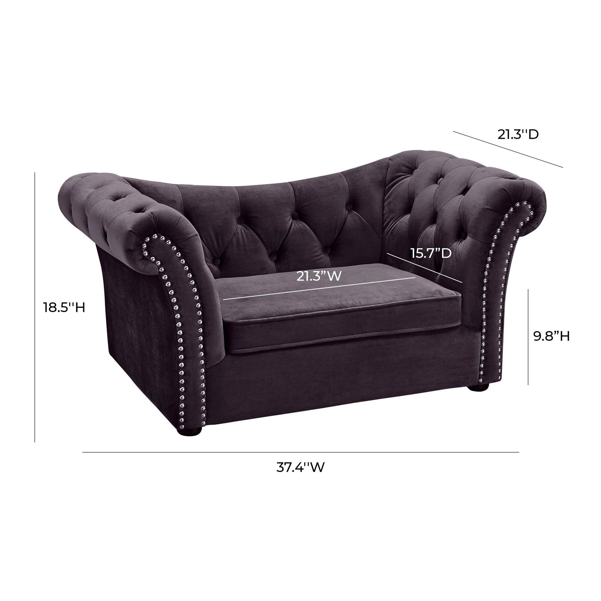 Dachshund Grey Pet Bed - Image 6